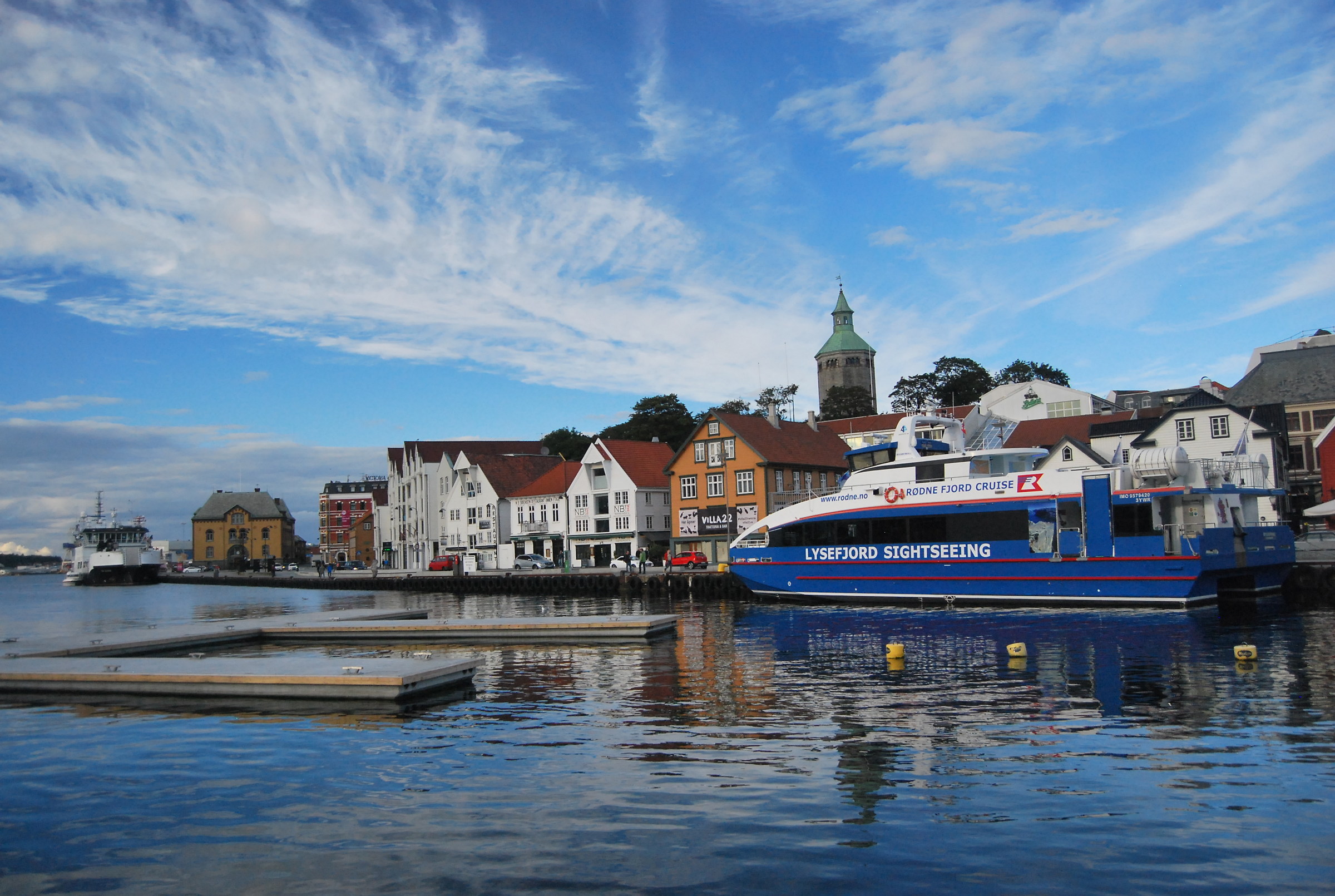 Scorcio dal porto a Stavanger (Norway)