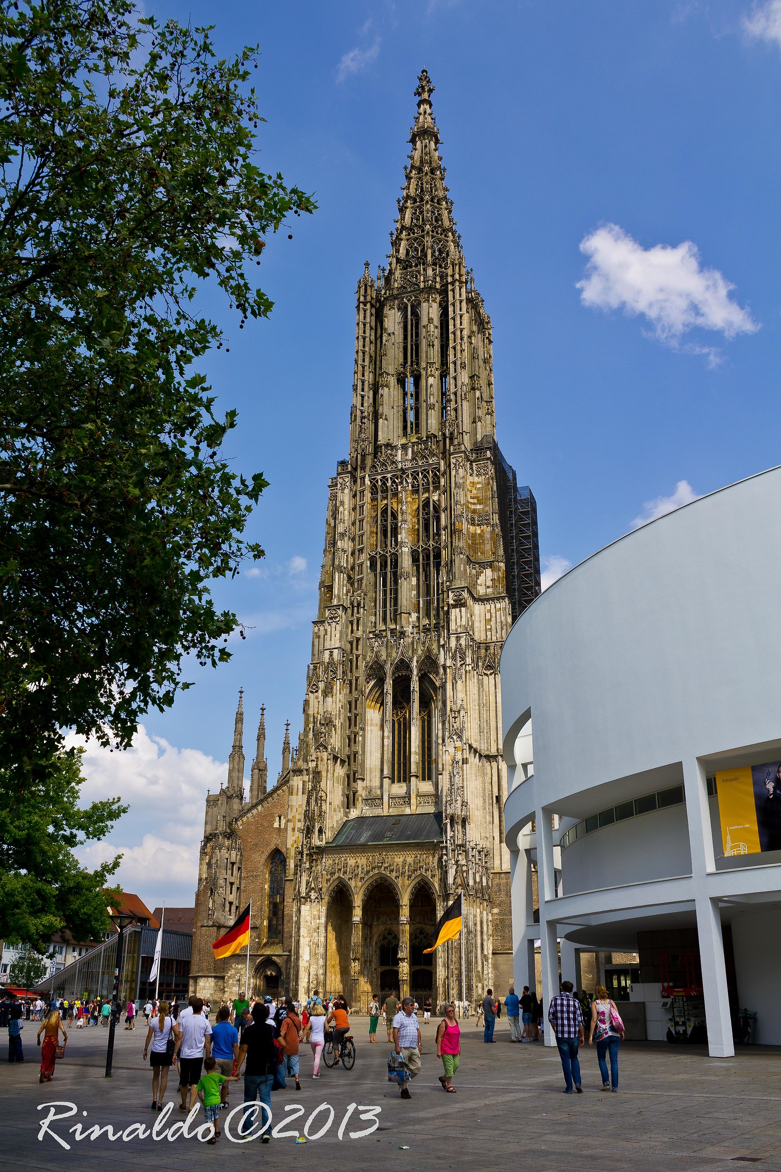 La cattedrale di Ulma, esterno