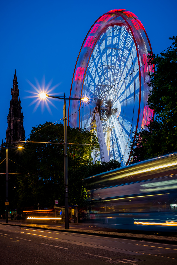 Edinburgh lights