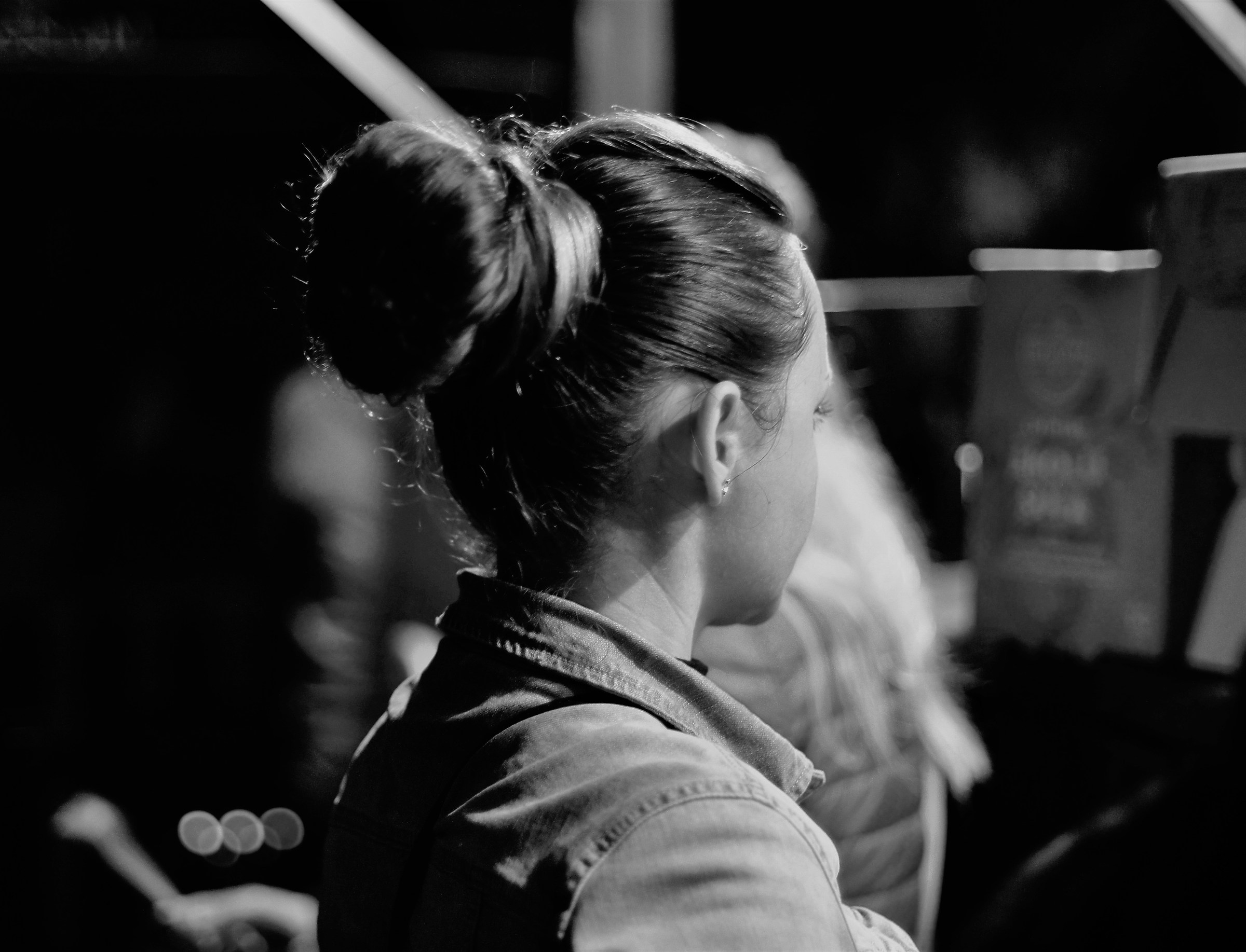 In fila. Canon FD 50mm f1.4