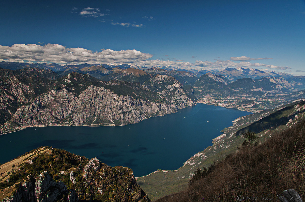 From Monte Baldo 1760 meters above sea level