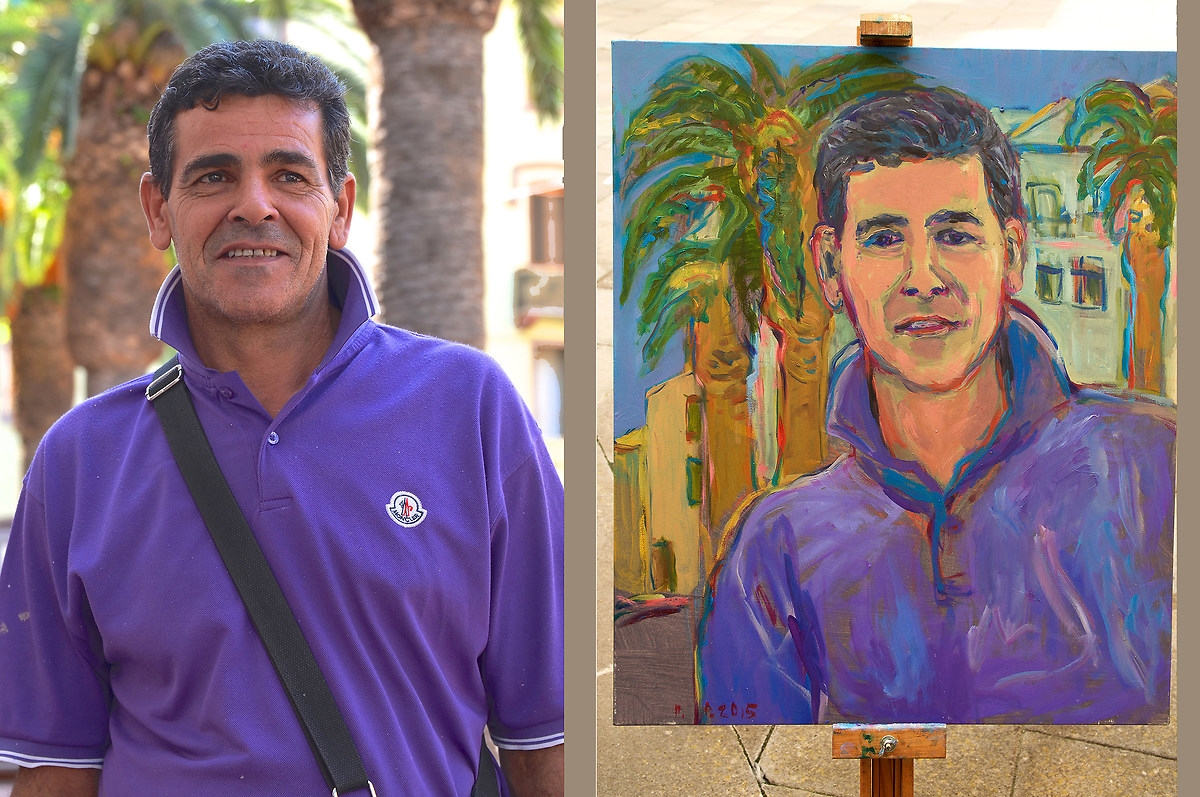 Antonio before and after