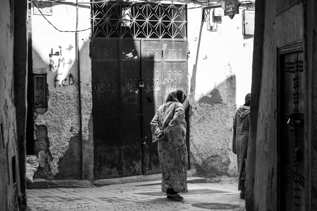 The streets of Fes