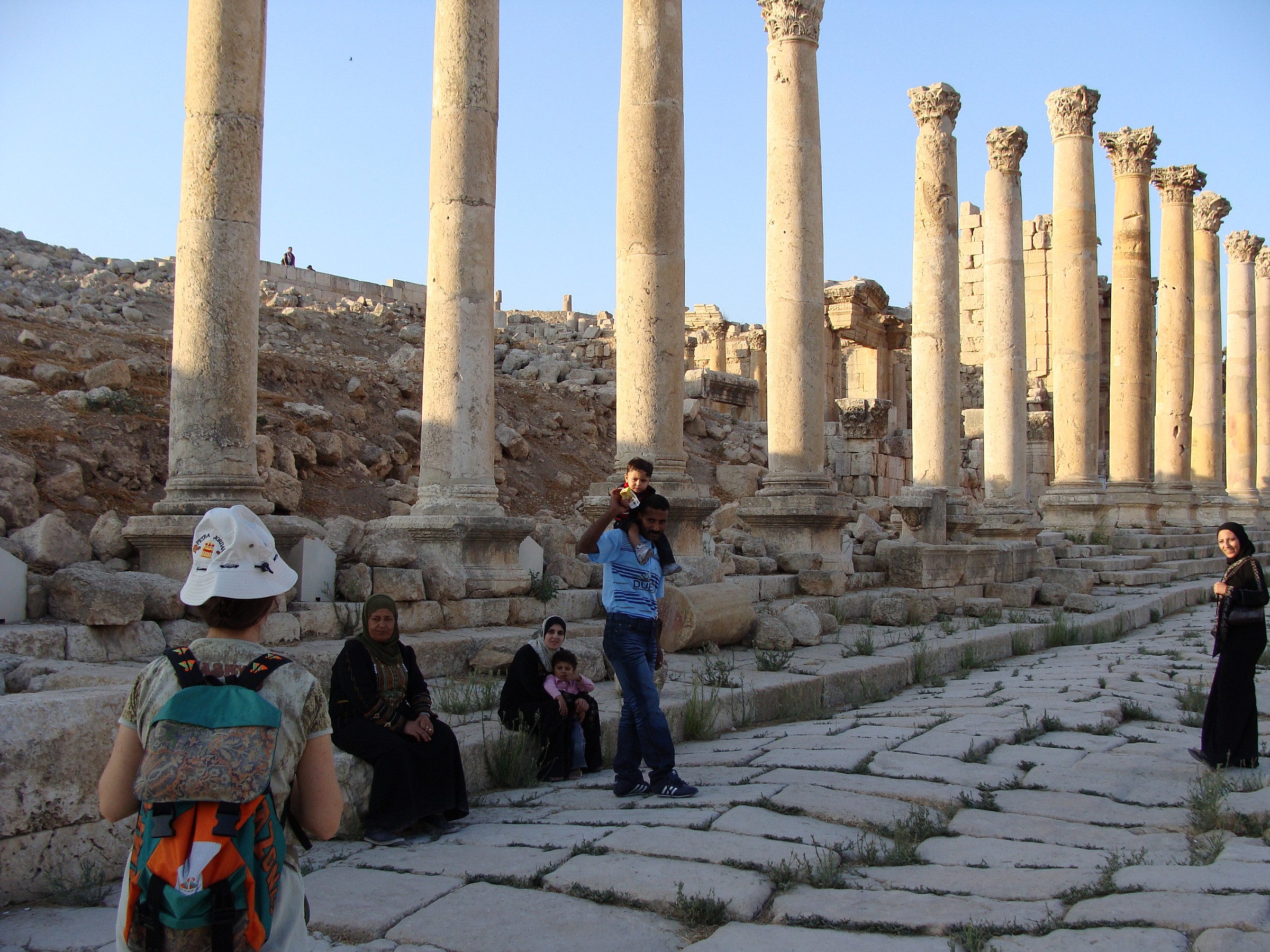 Dialogo --  Gerasa (Jarash) - Giordania - 2010