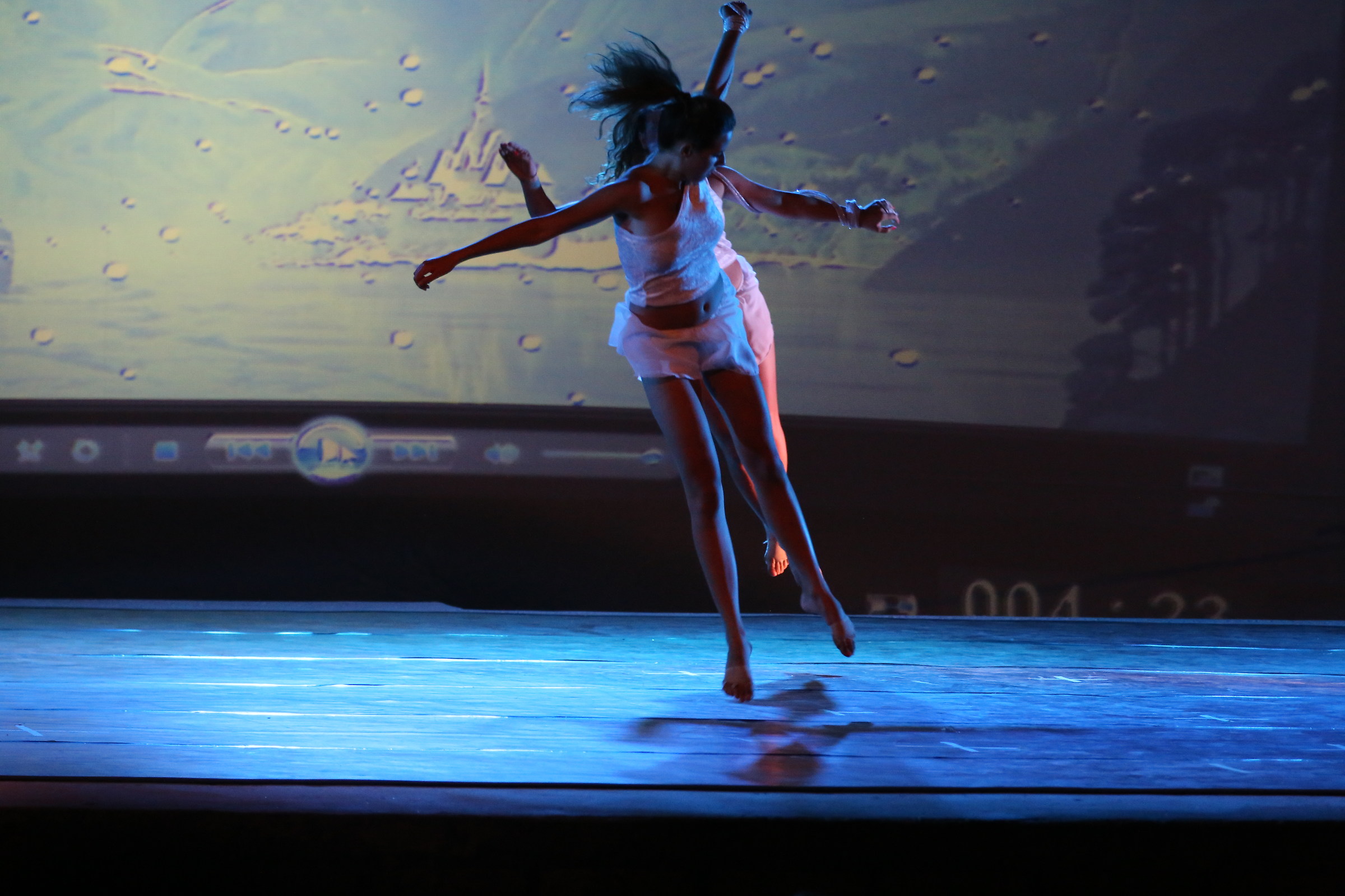 Ballerina with four arms