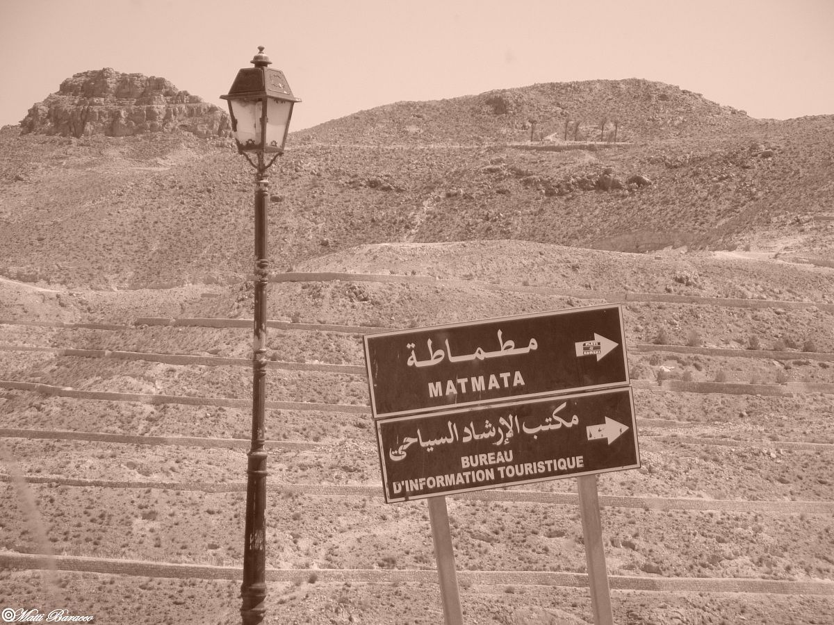 Nelle montagne di Matmata, dai Berberi.