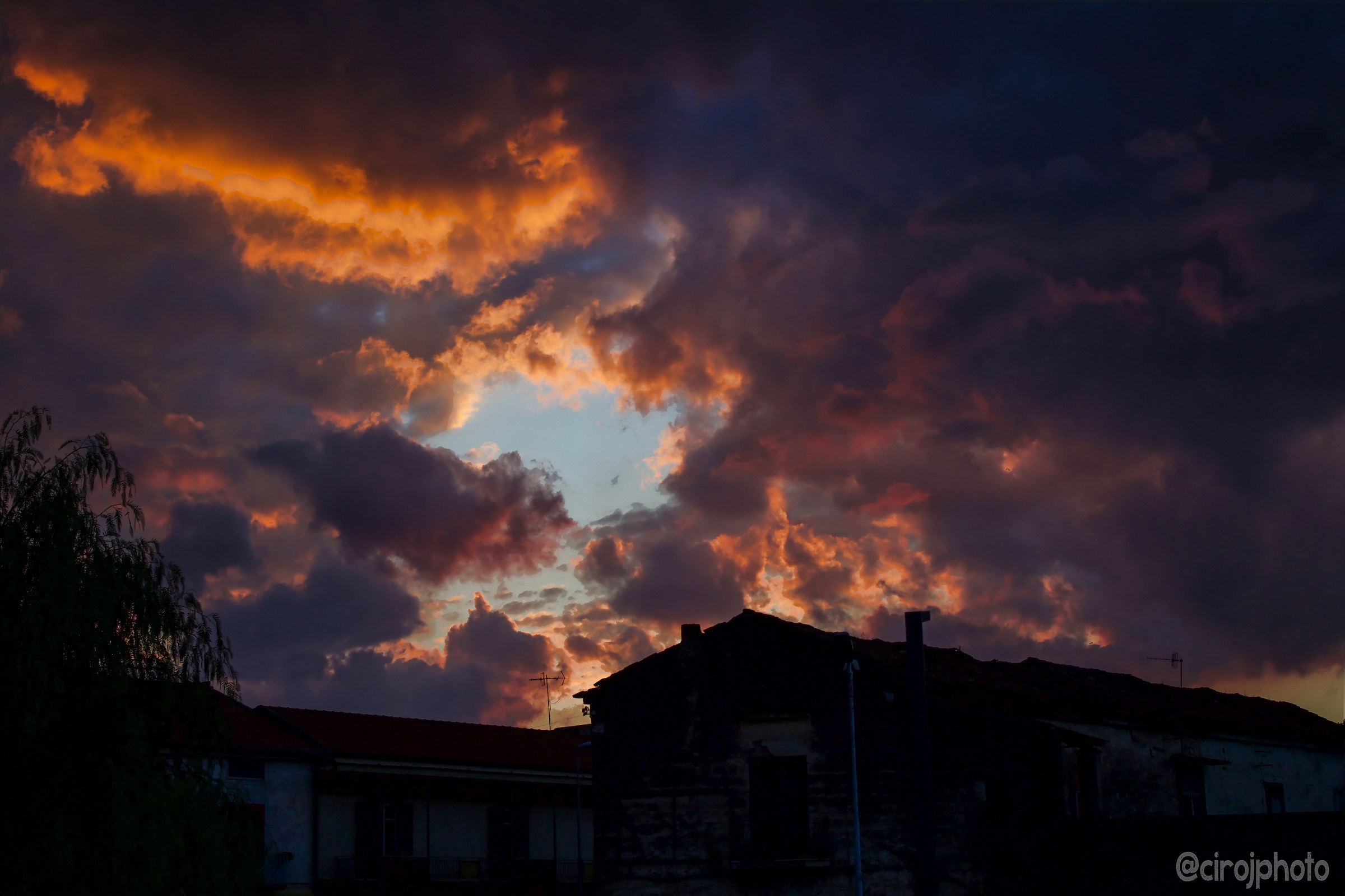 Tramonto S.Maria Capua Vetere