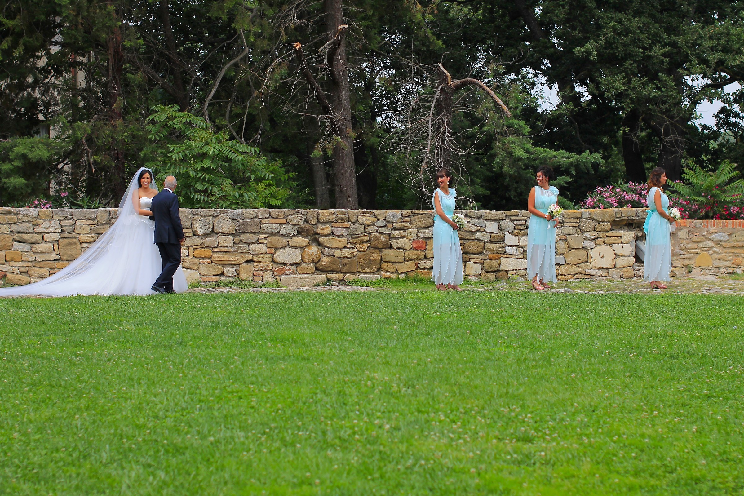 The path of the bride