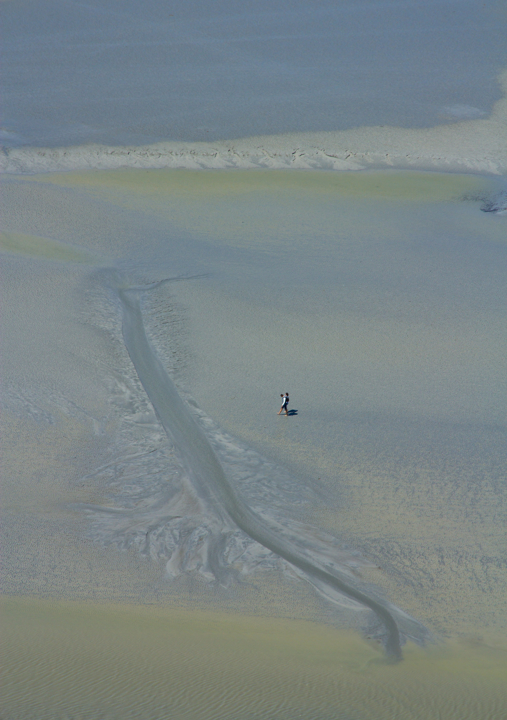 Mont Saint Michel, bassa marea
