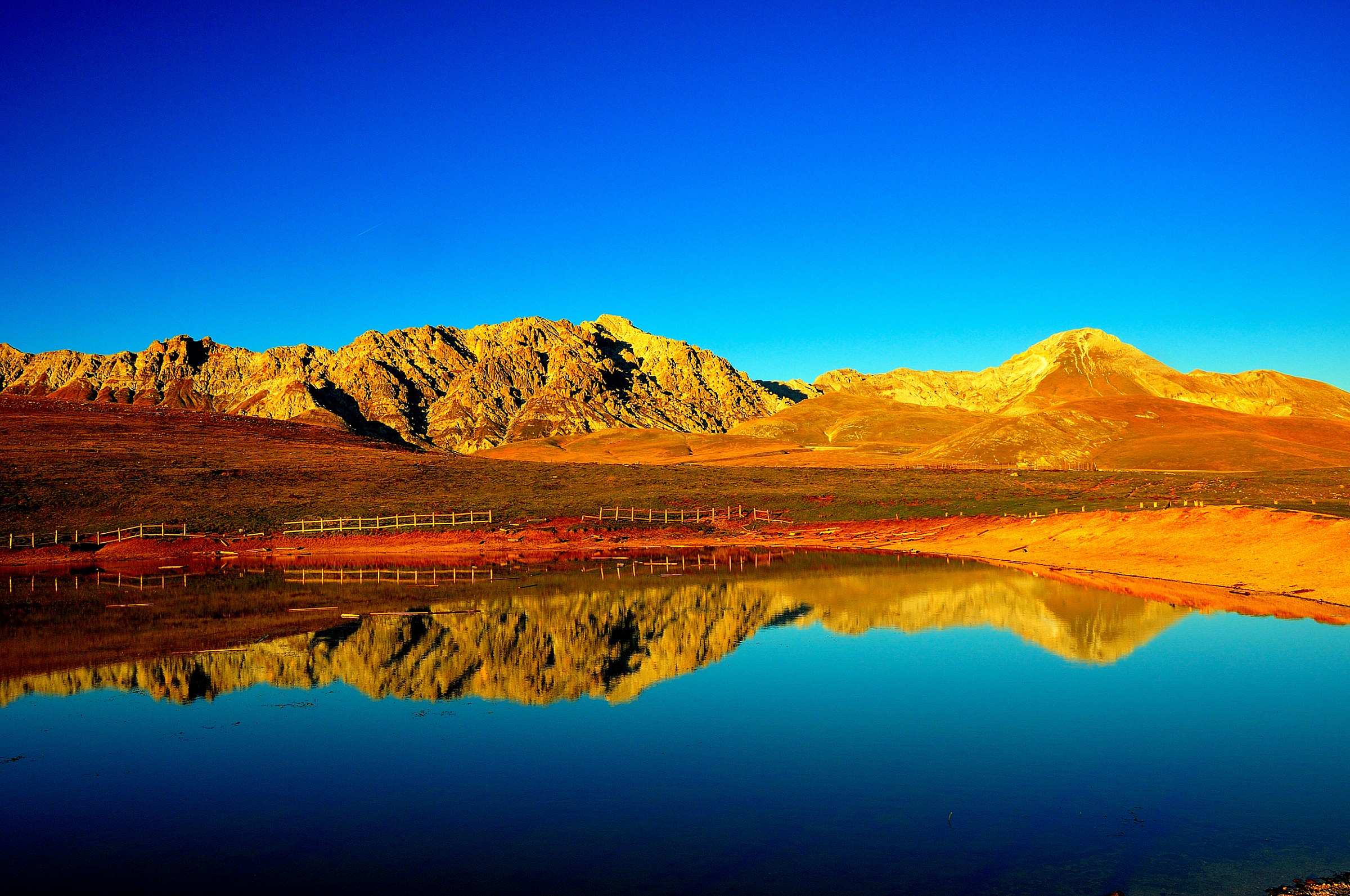 riflessi. campo imperatore