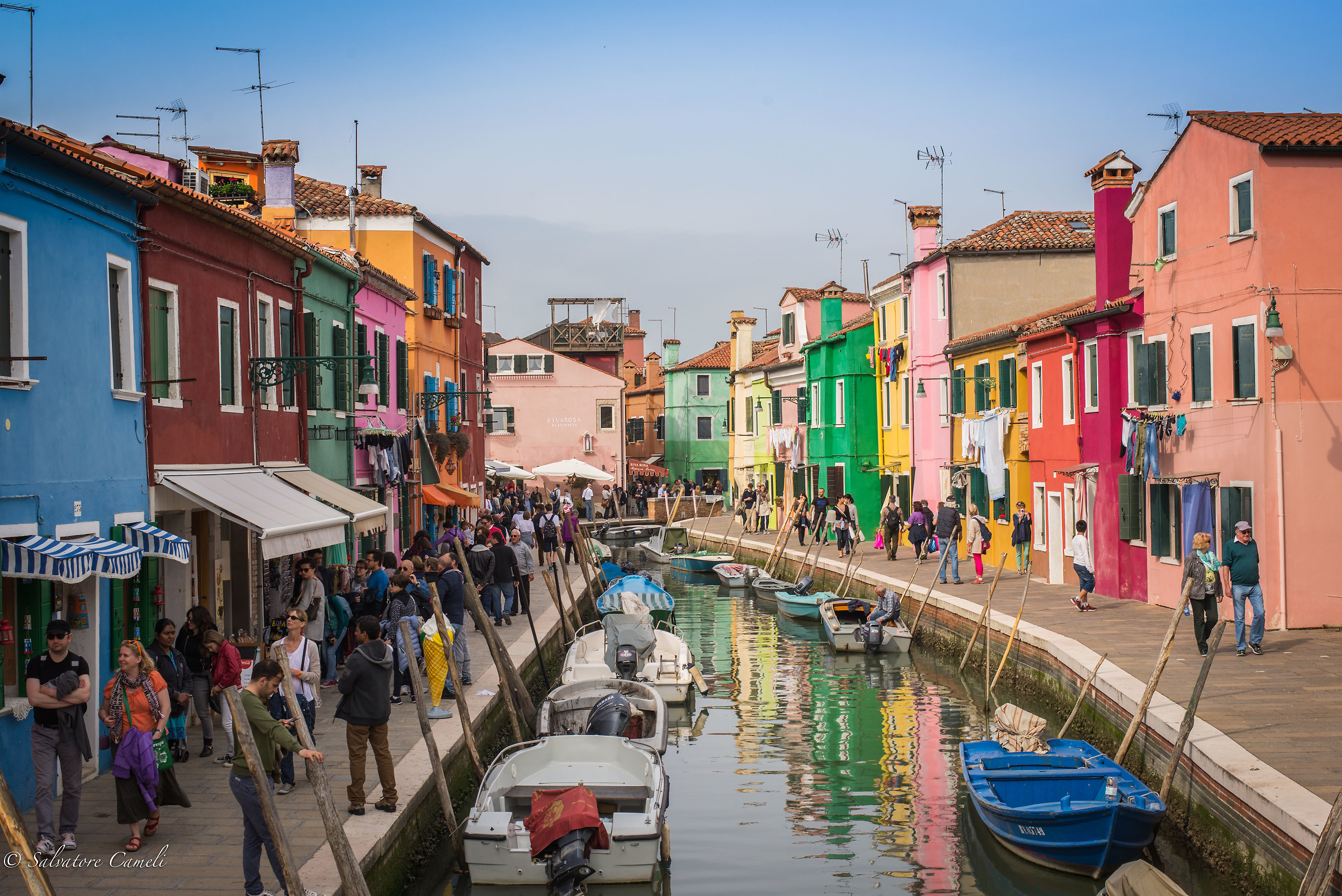 the colours of Burano