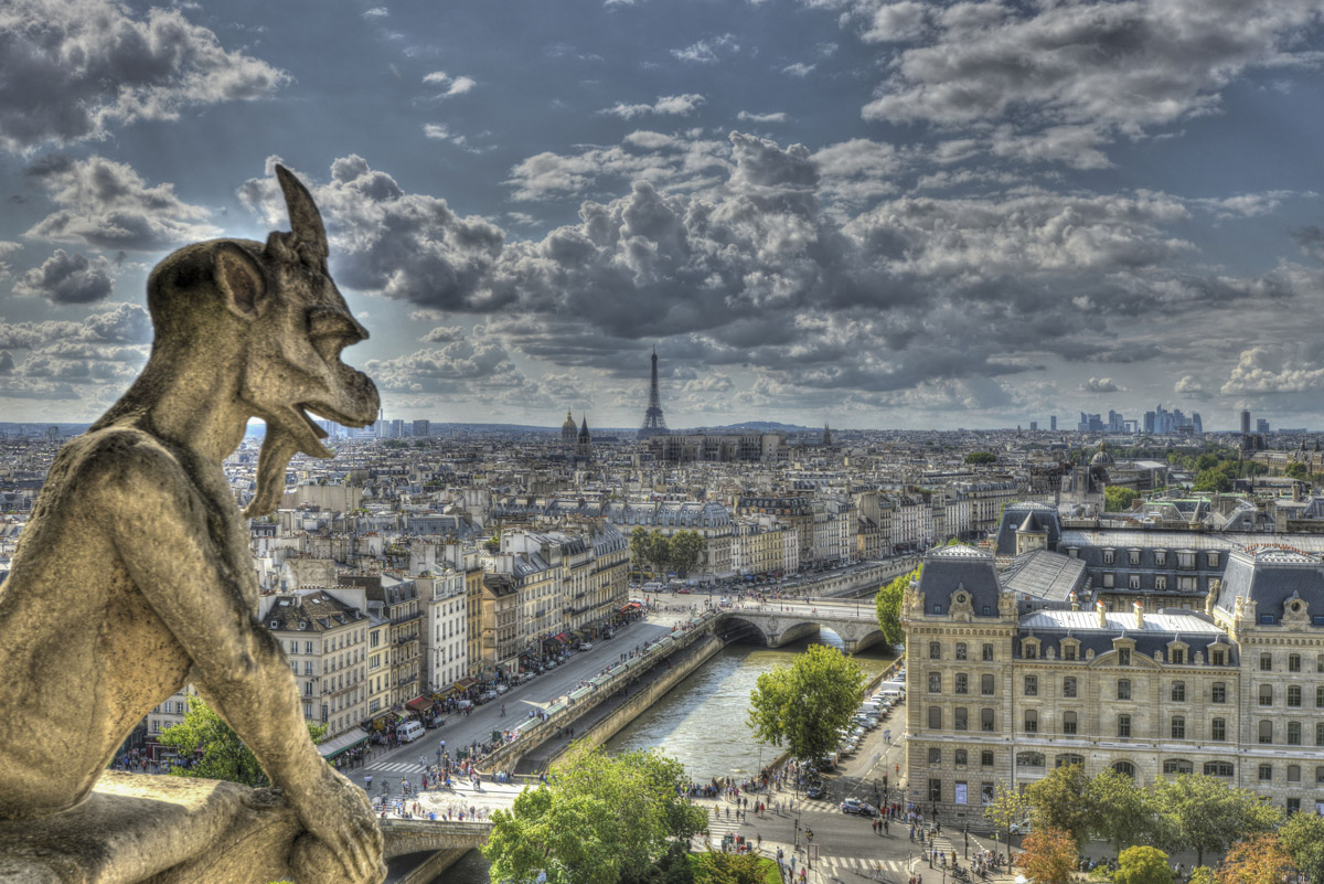 Gargoyle on Notre Dame