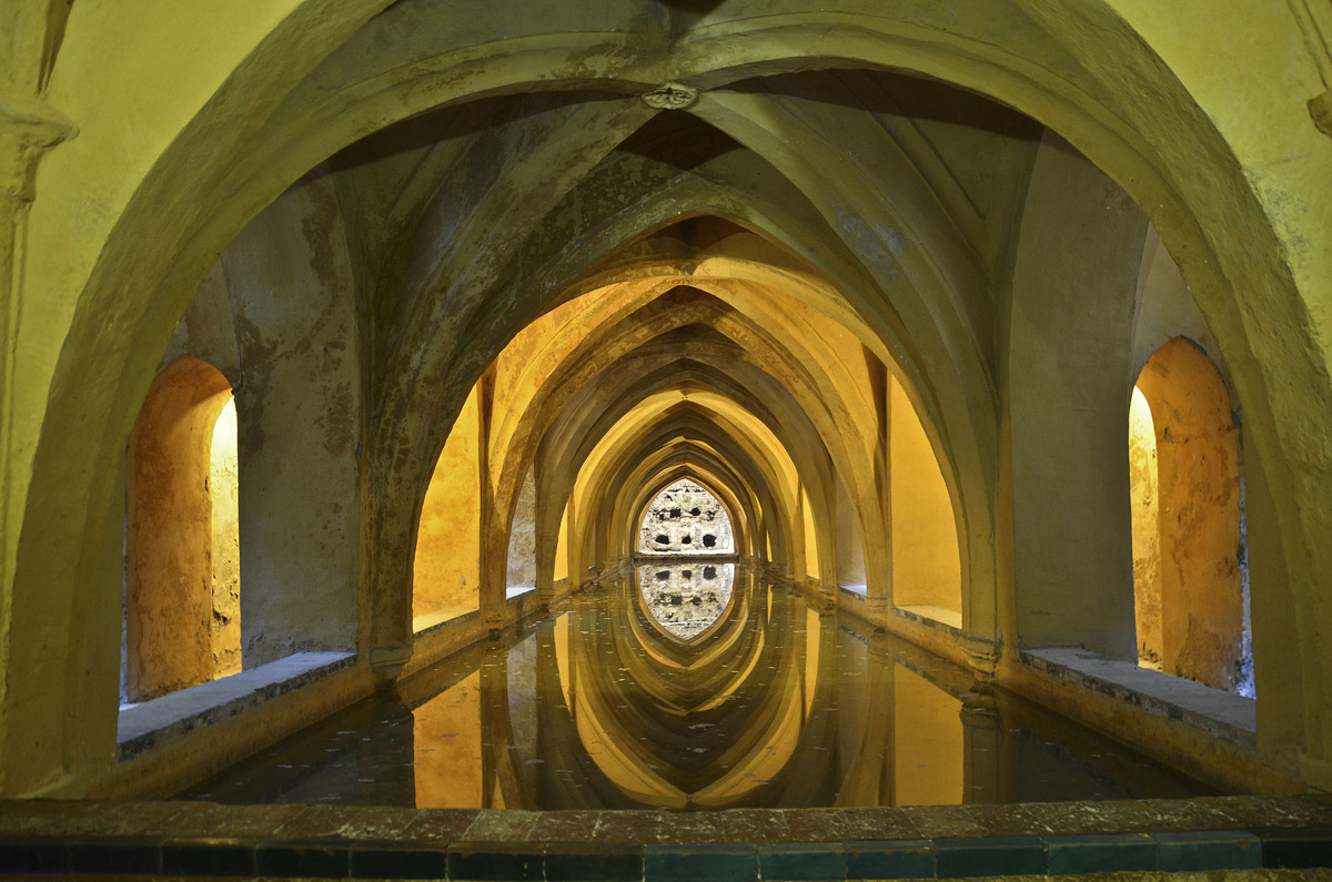 Arab cistern of real Alcazar, Seville