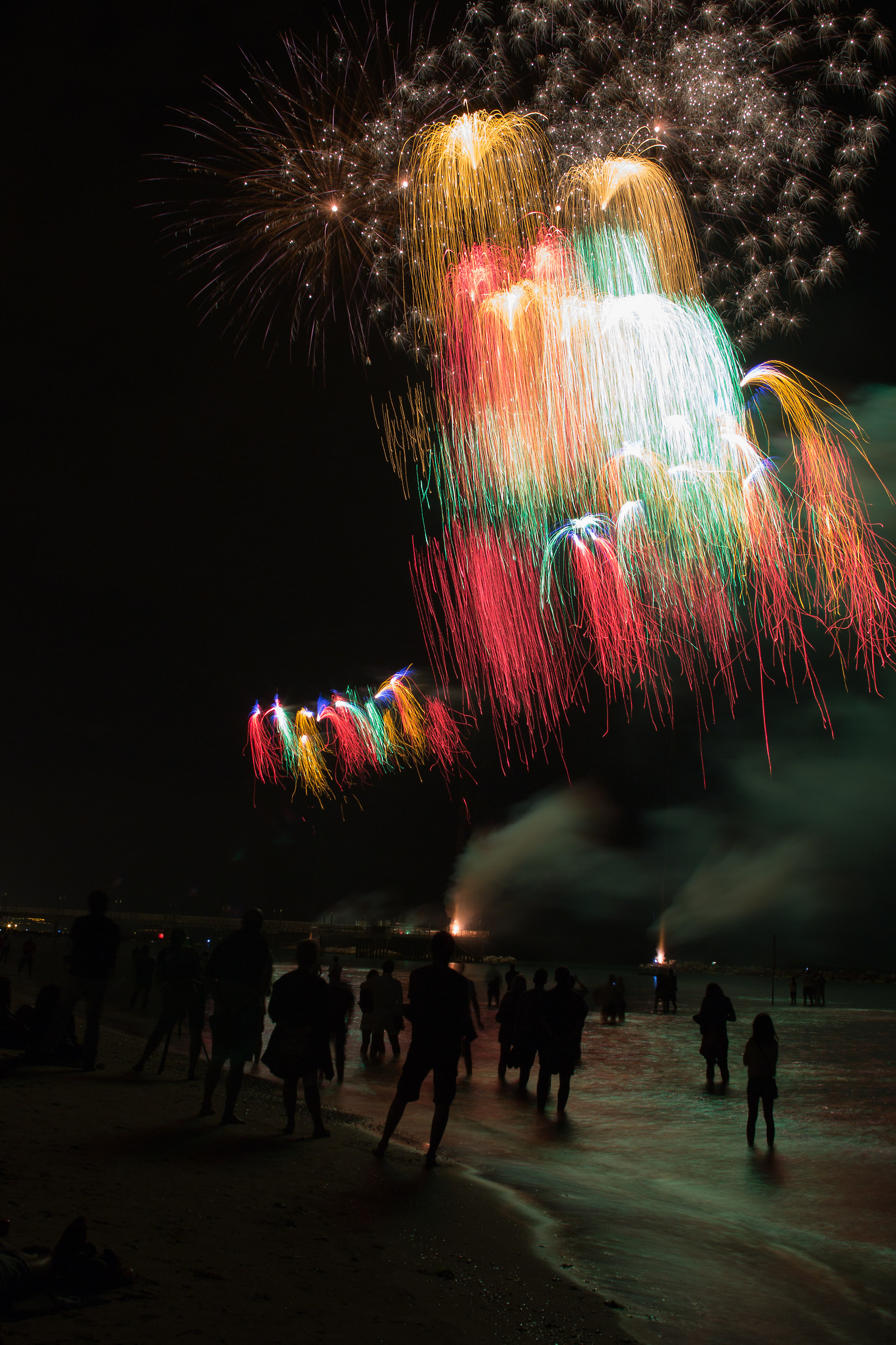 Rain of light and colors !!!