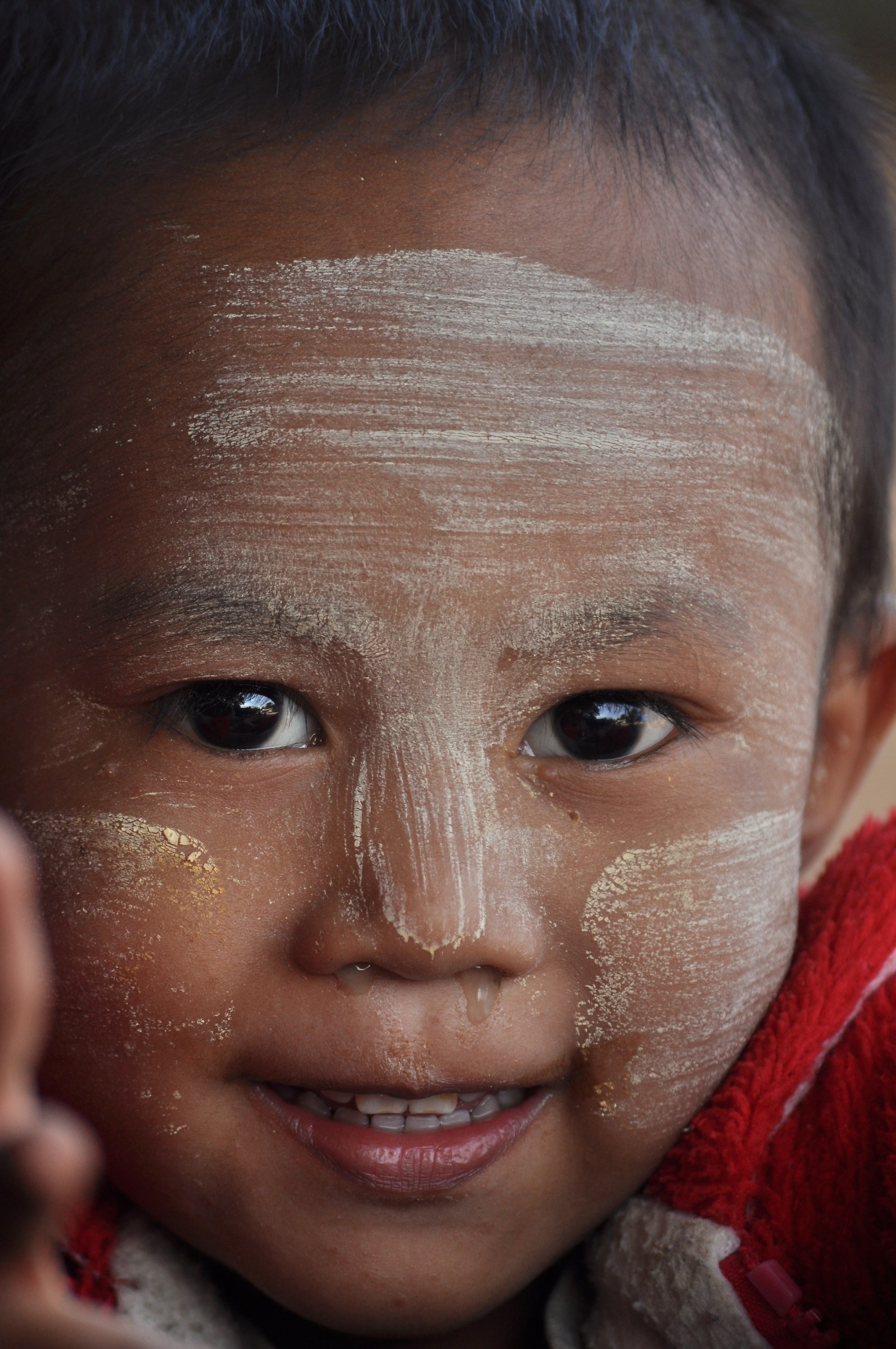 Little boy on the street