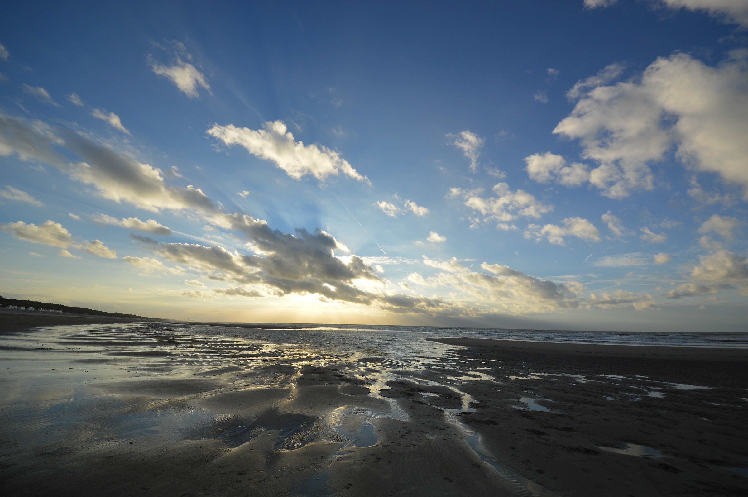 Sunset On De Haan's Zee