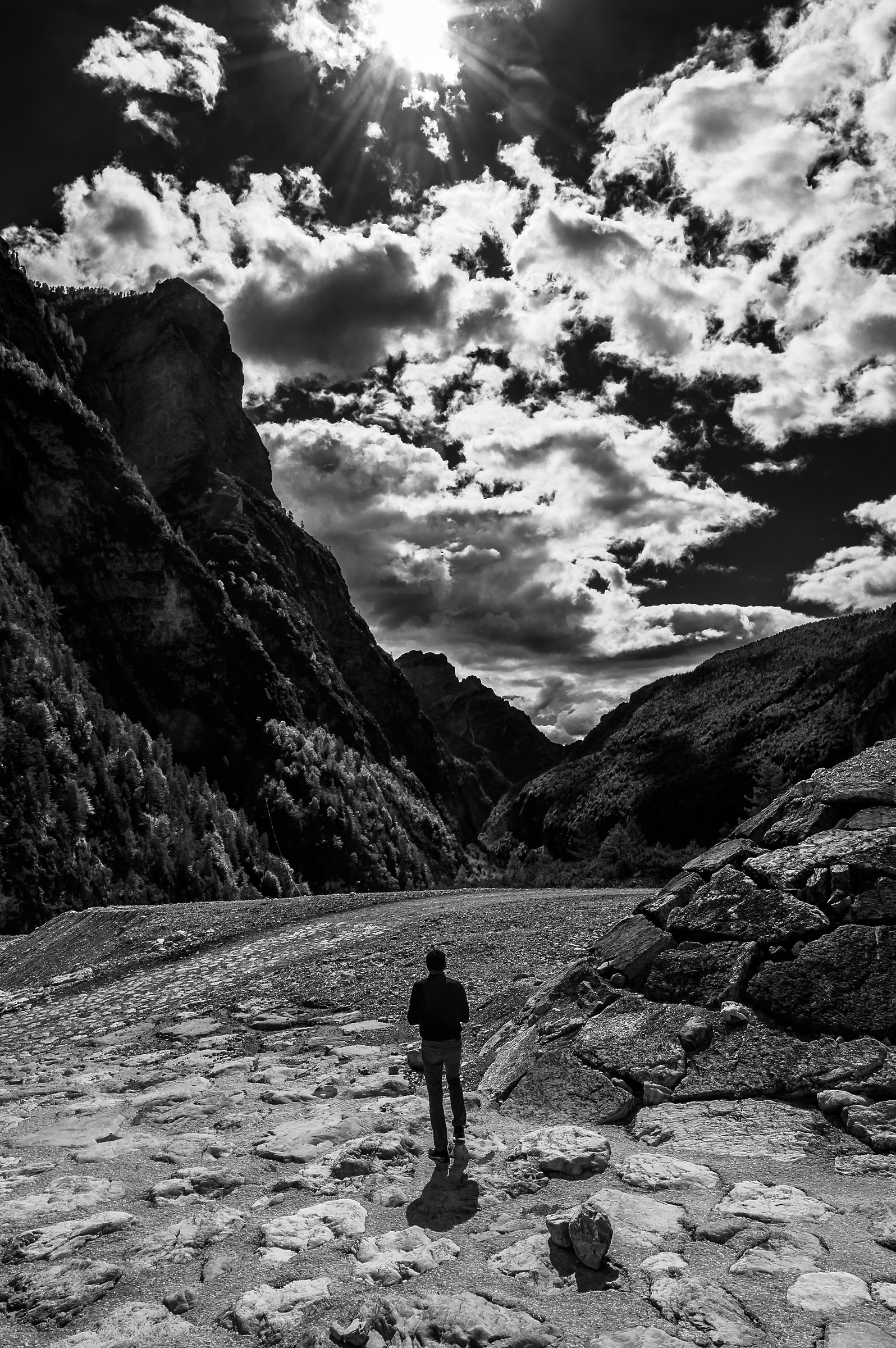 In the presence of nature ....