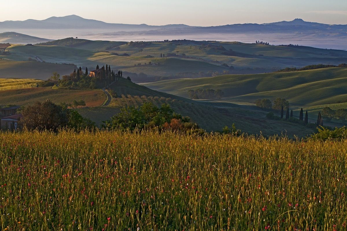 Val d'Orcia ore 6