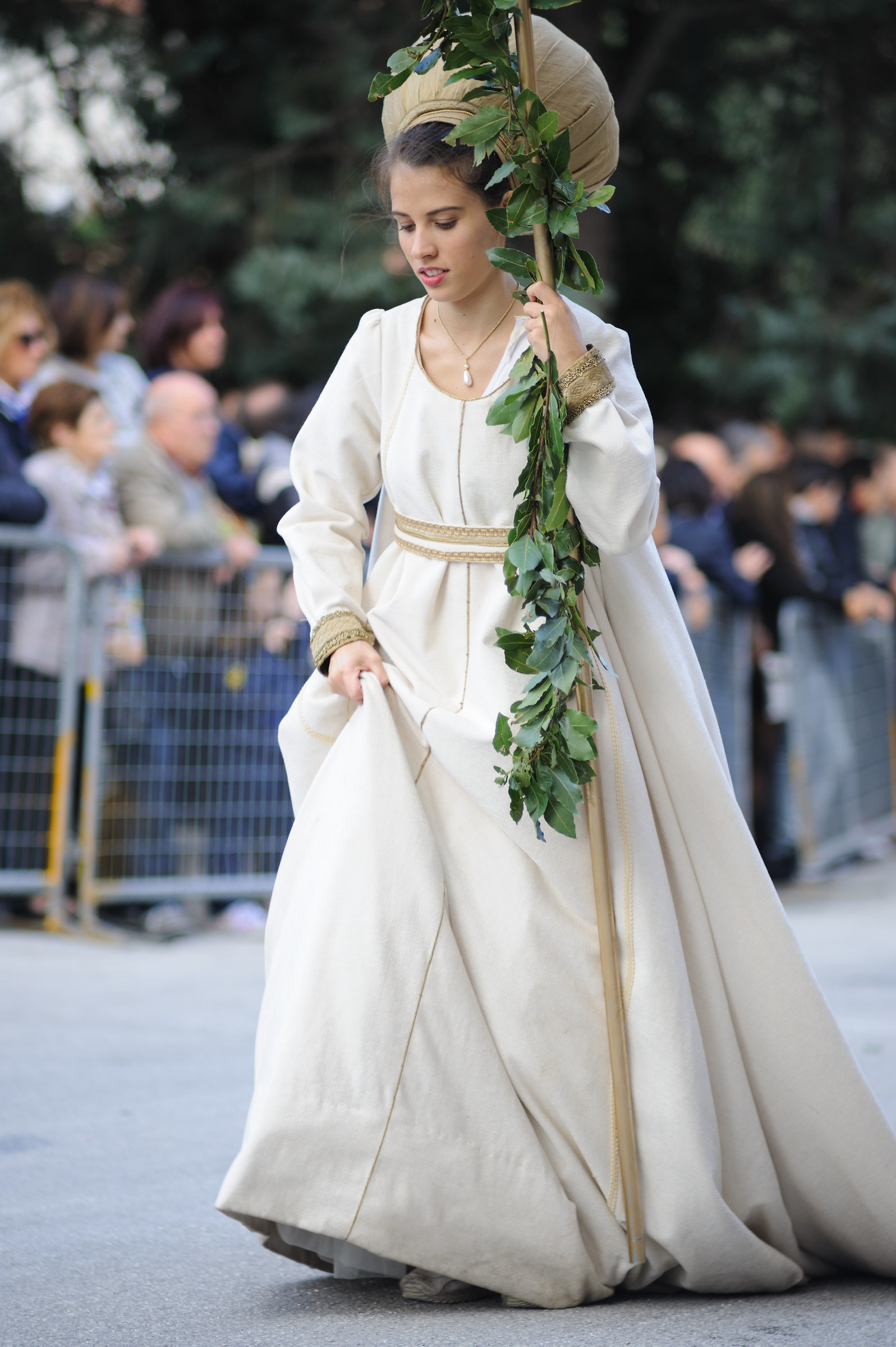 Contadina d'altri tempi