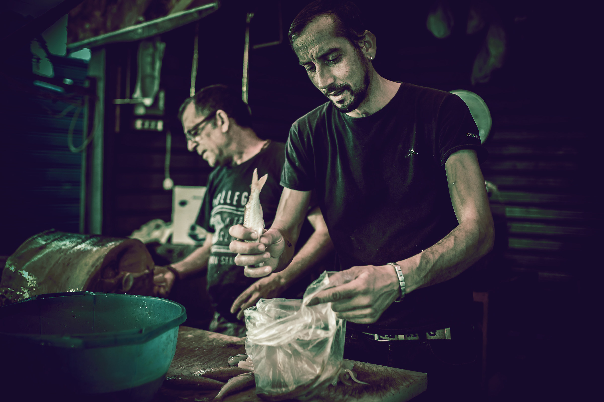 Scene rubate al mercato