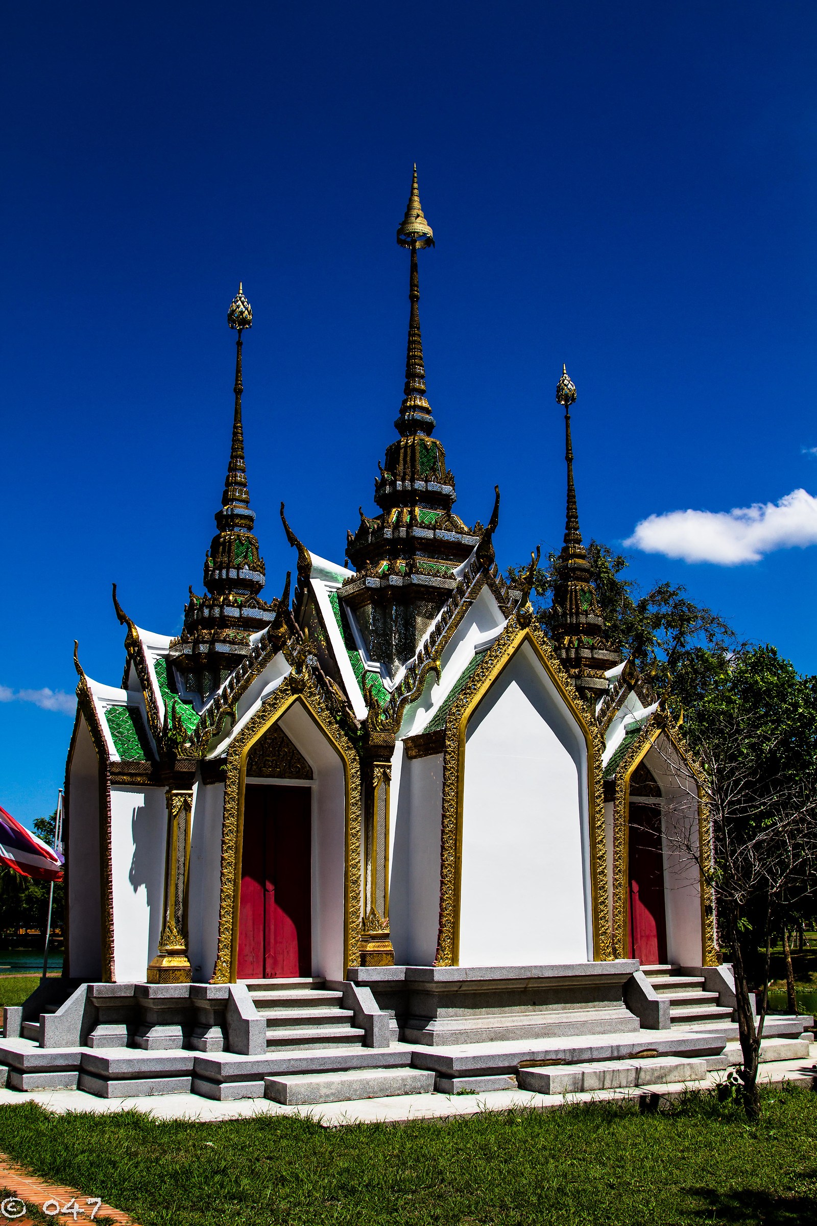 Tempio, Ayuttaya, pressi di Bangkok