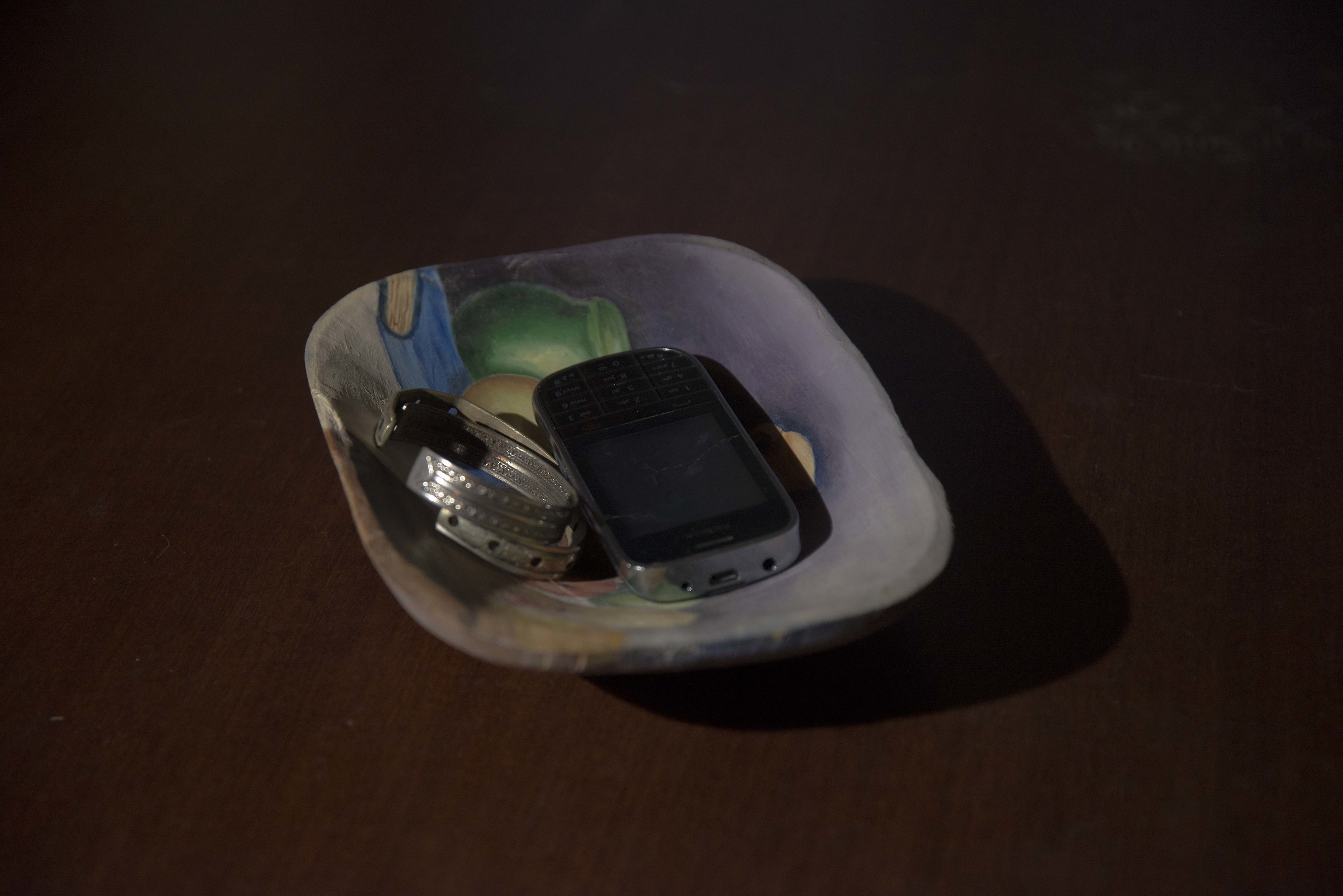 still life with remote flash