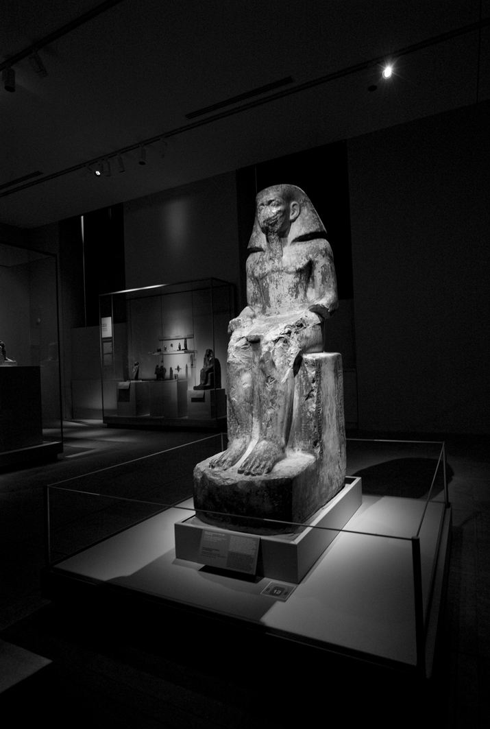 Lights on broken nose