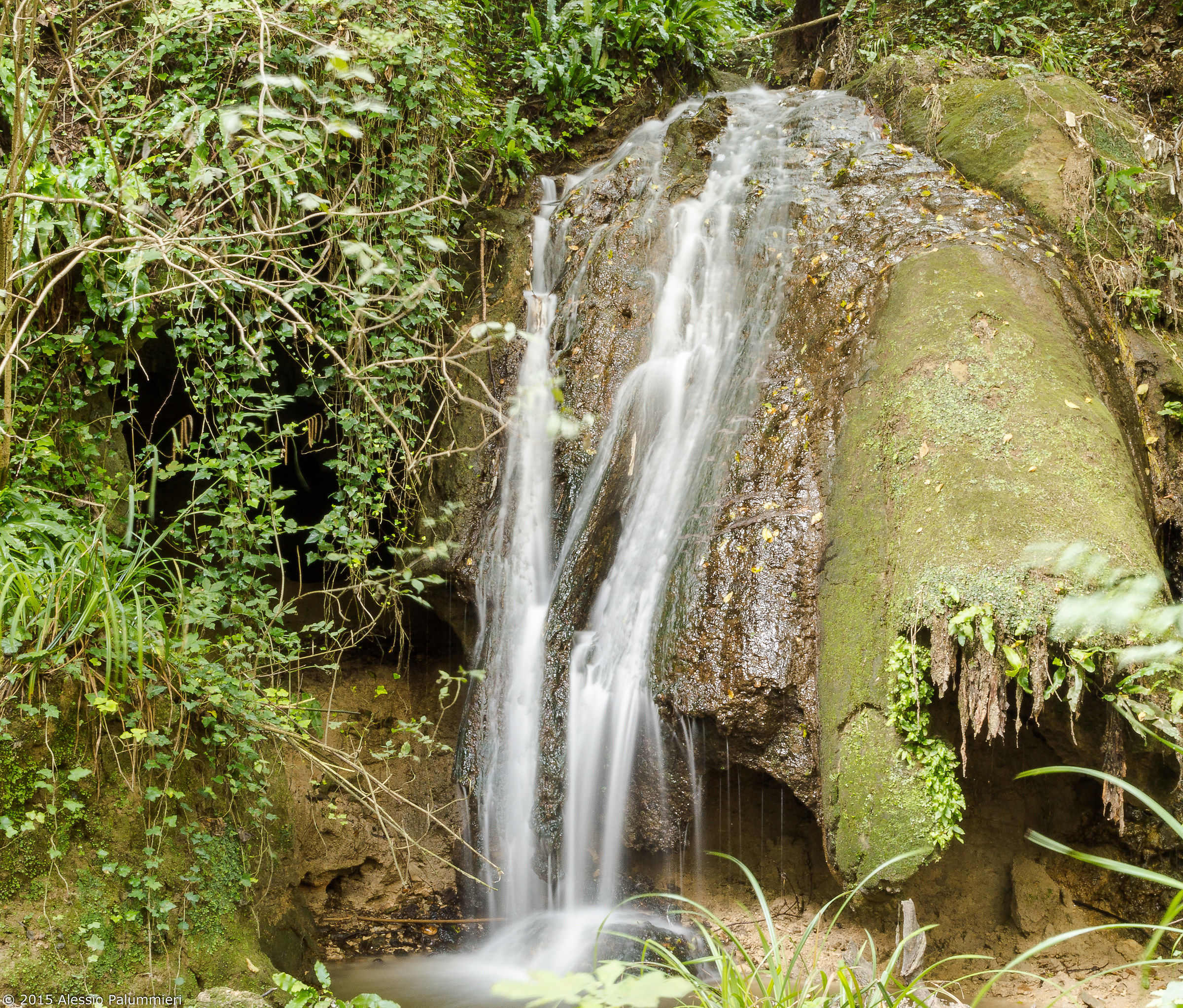 high mountain stream