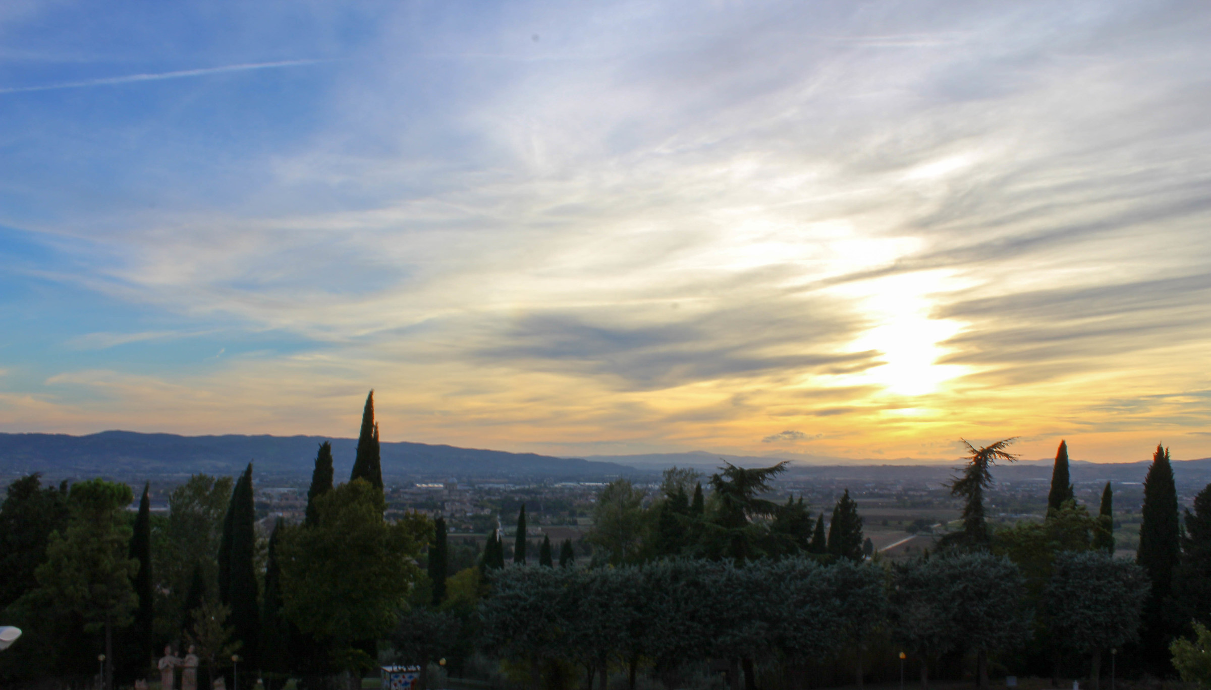 Assisi al Tramonto