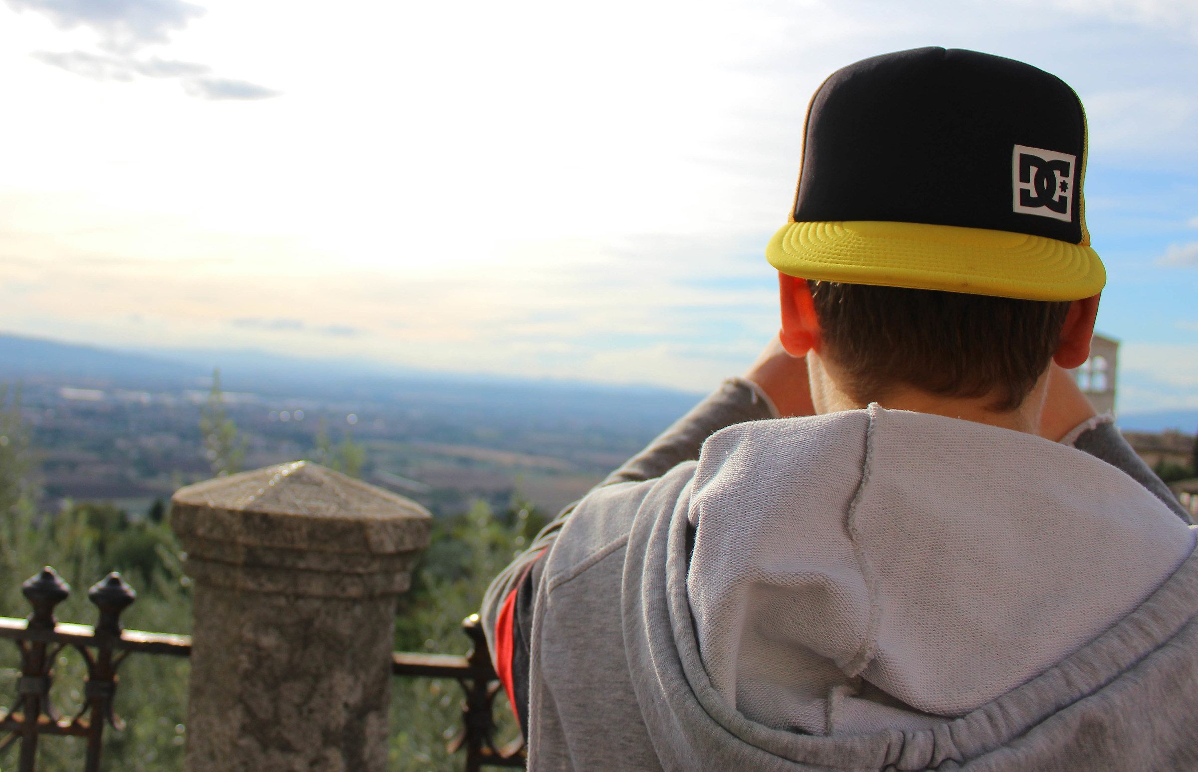 Lui,Assisi e la gopro