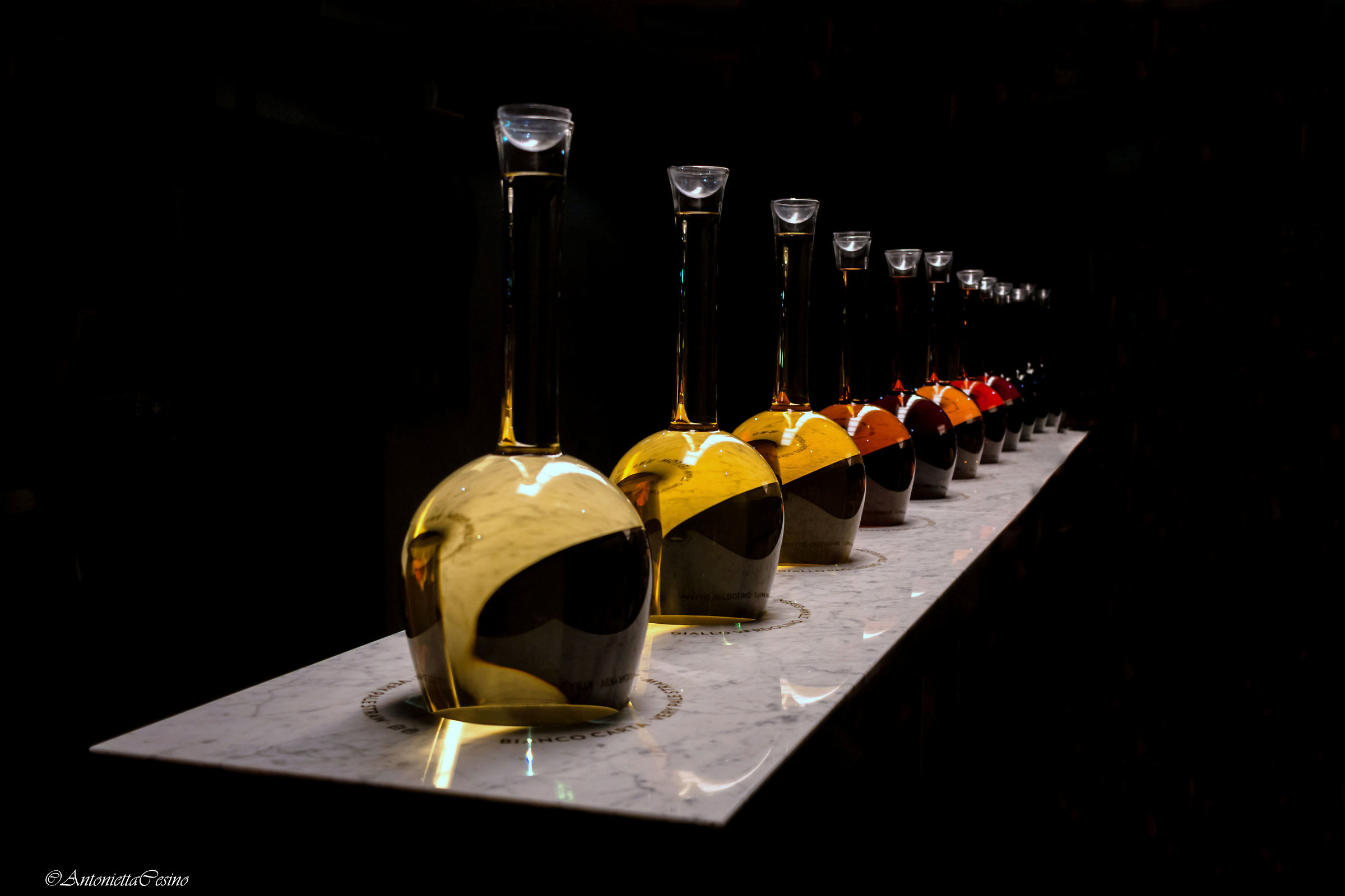 The wine is a mixture of humor and light