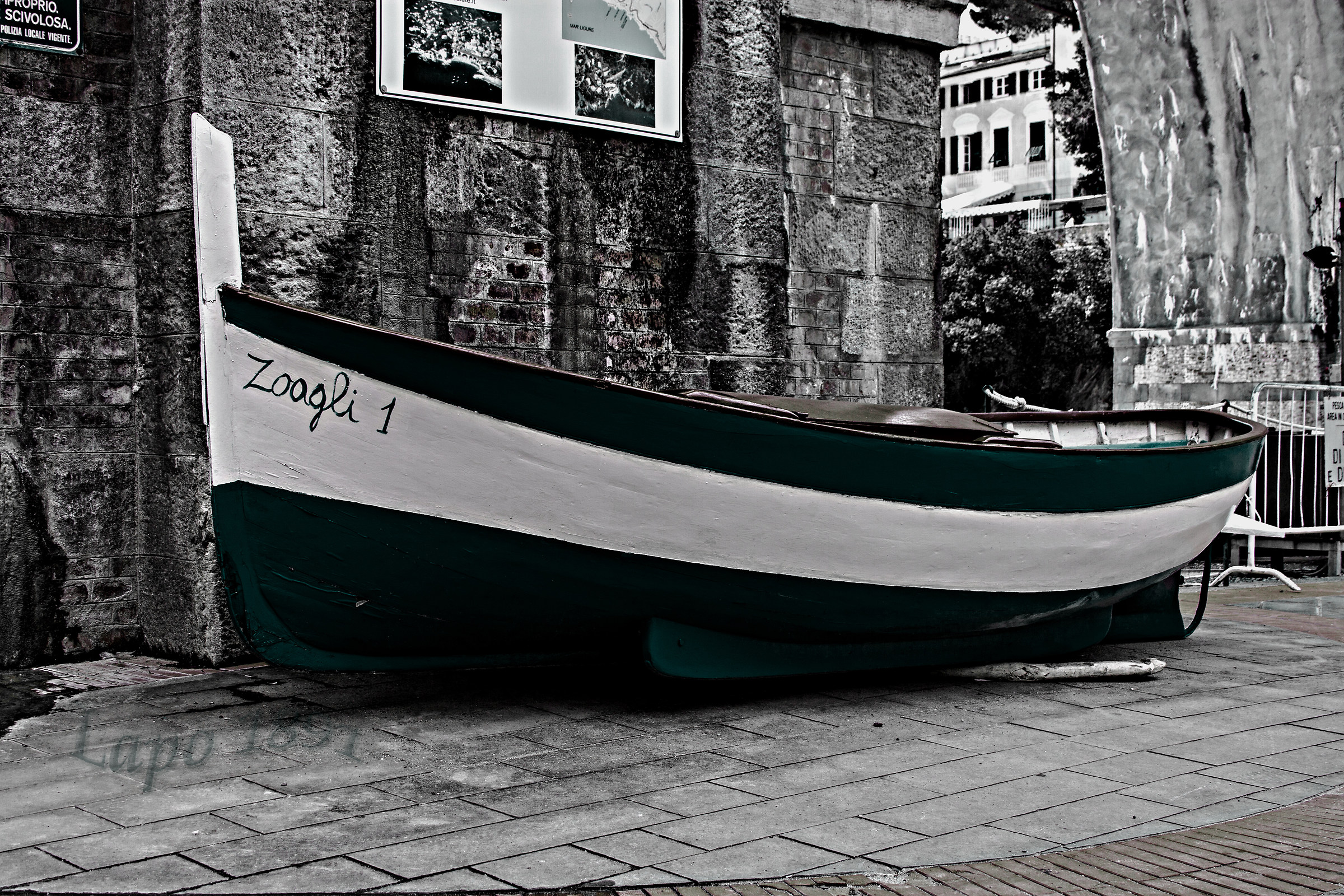 Boat typical of Zoagli