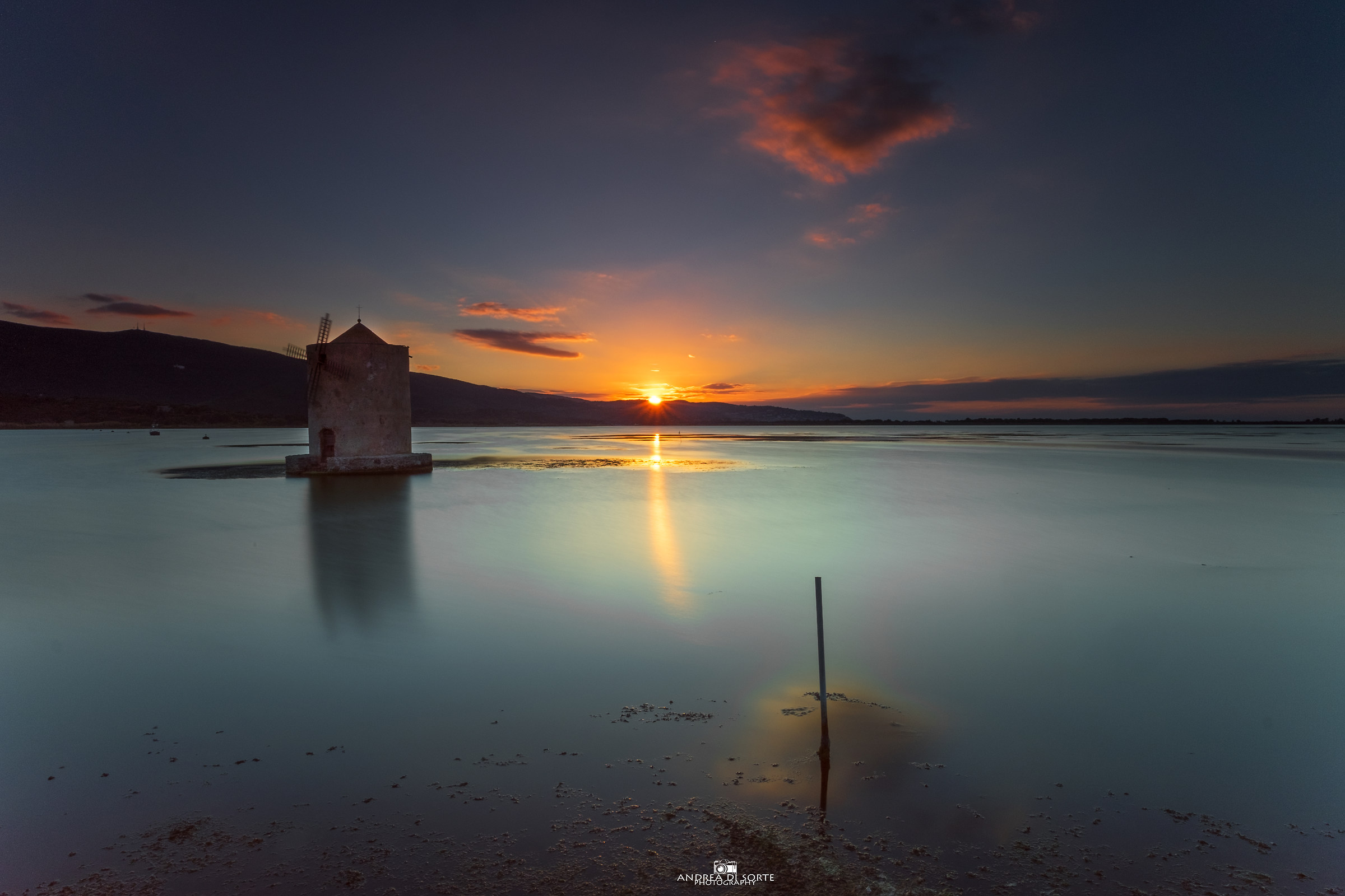 Sunset on the Lagoon