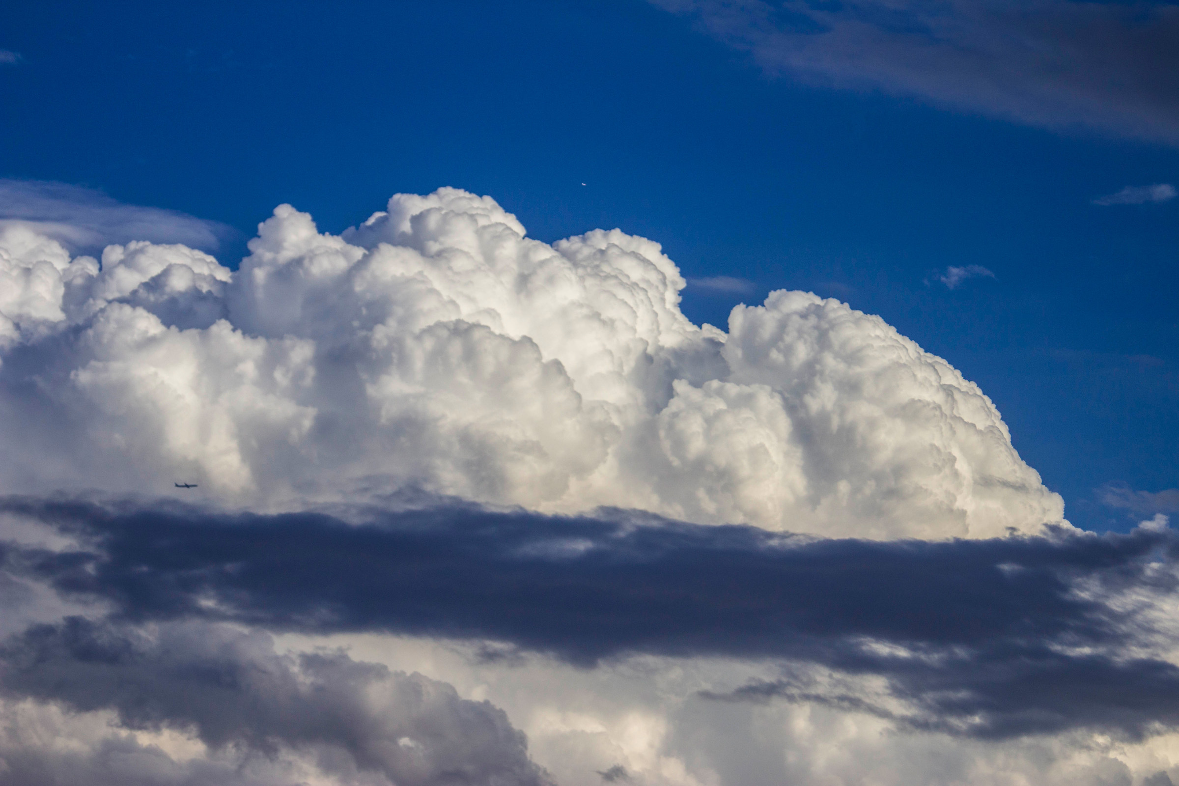 Grande nuvola o piccolo aereo?