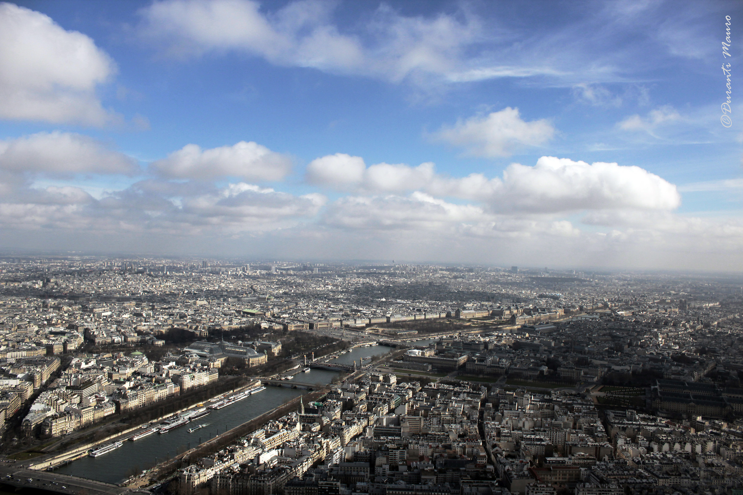 Veduta di Parigi dalla Tour Eiffel