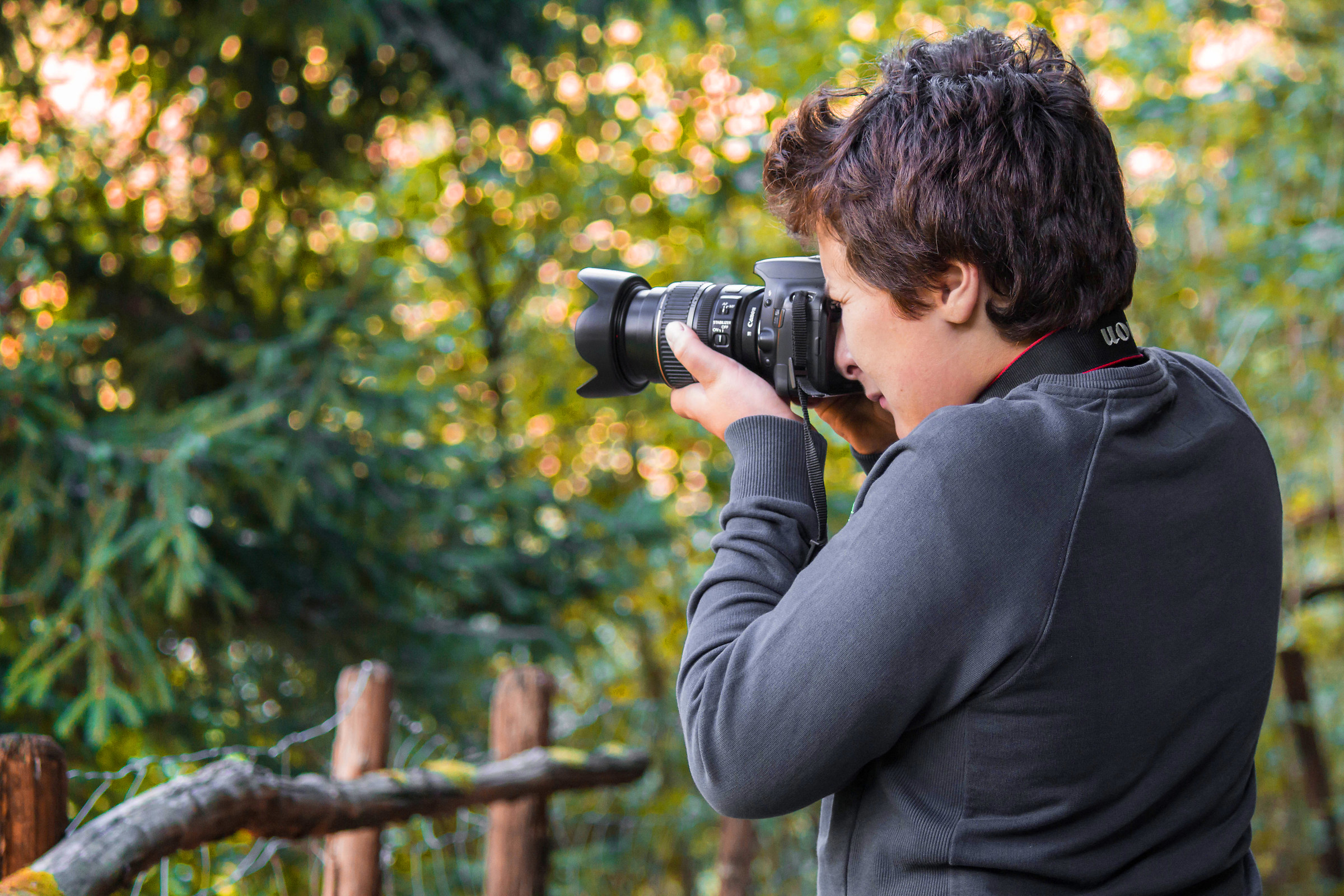 My brother at work :)