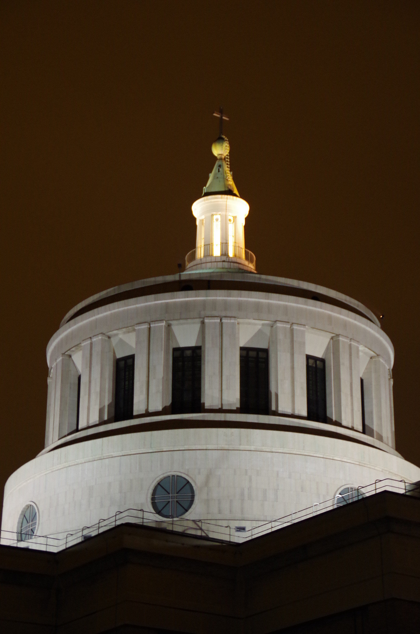 Domes at night