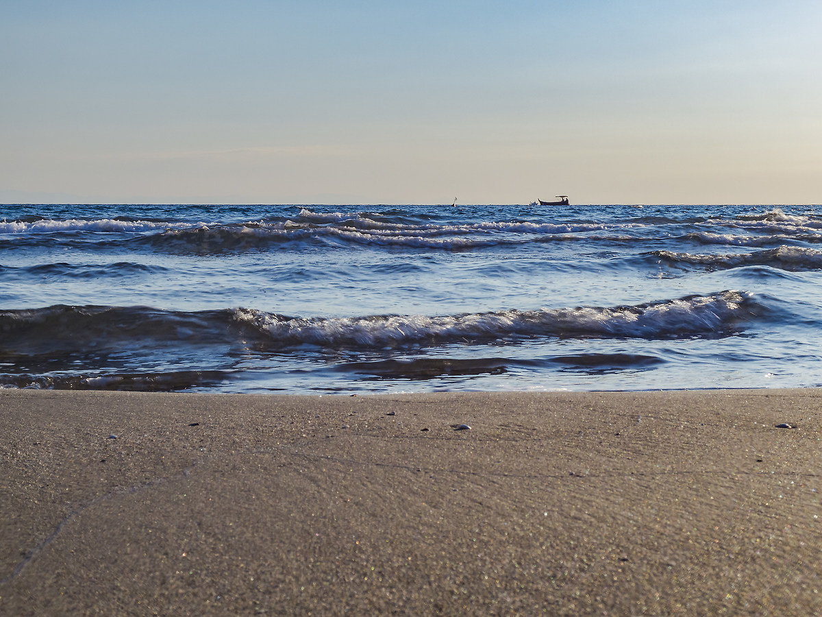 Between sea and land