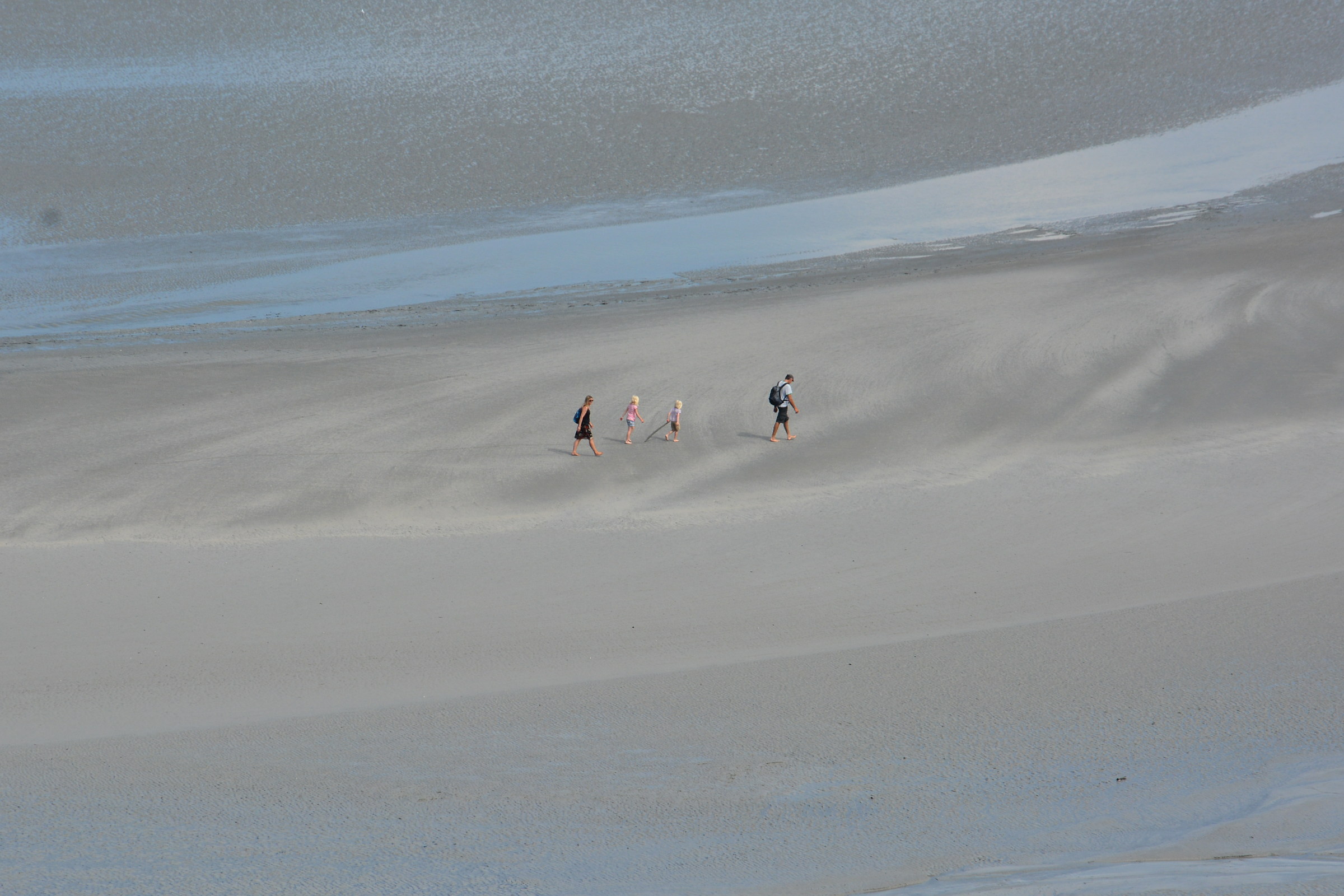 walking ... waiting for the tide