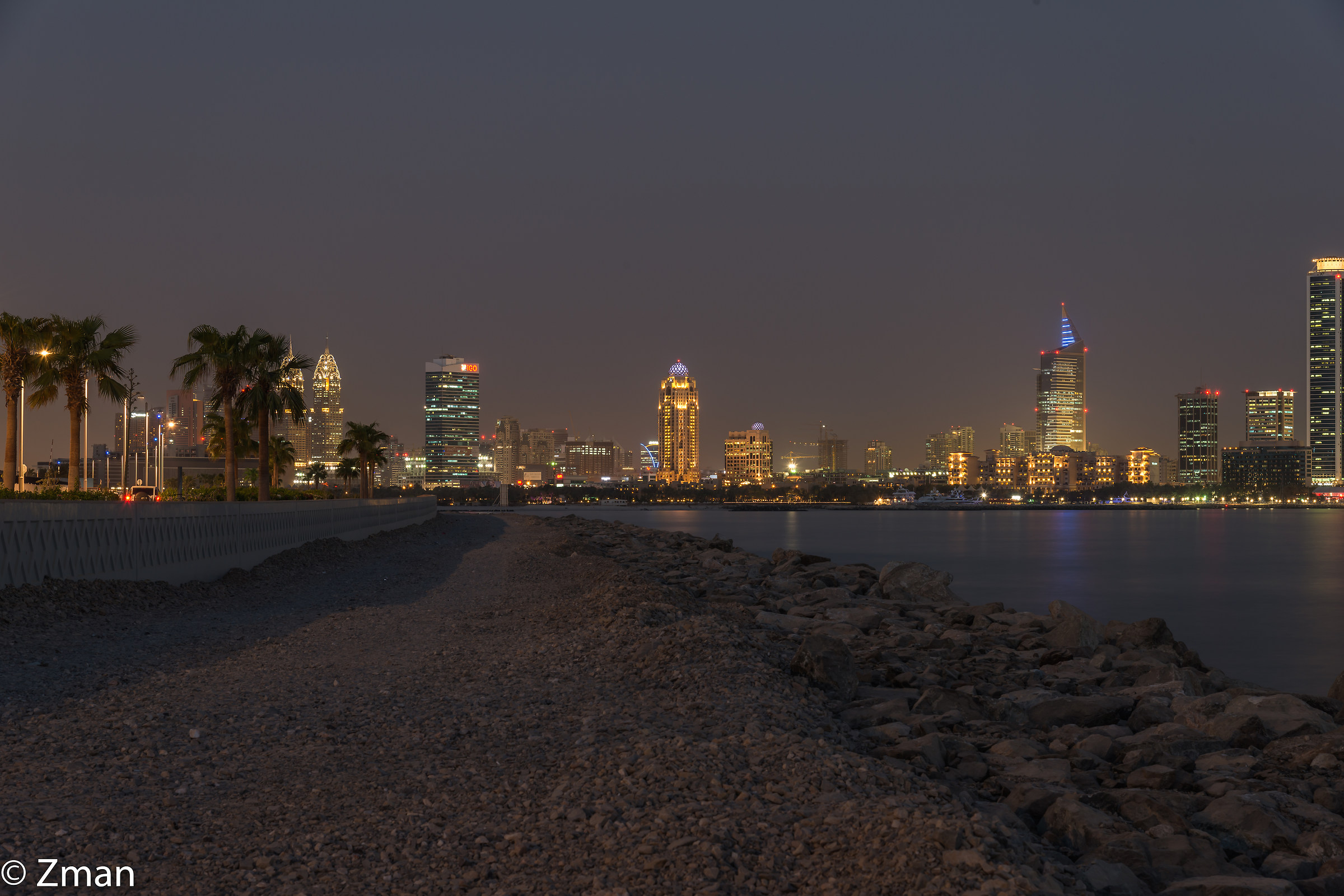 From The Crescent Looking At Dubai