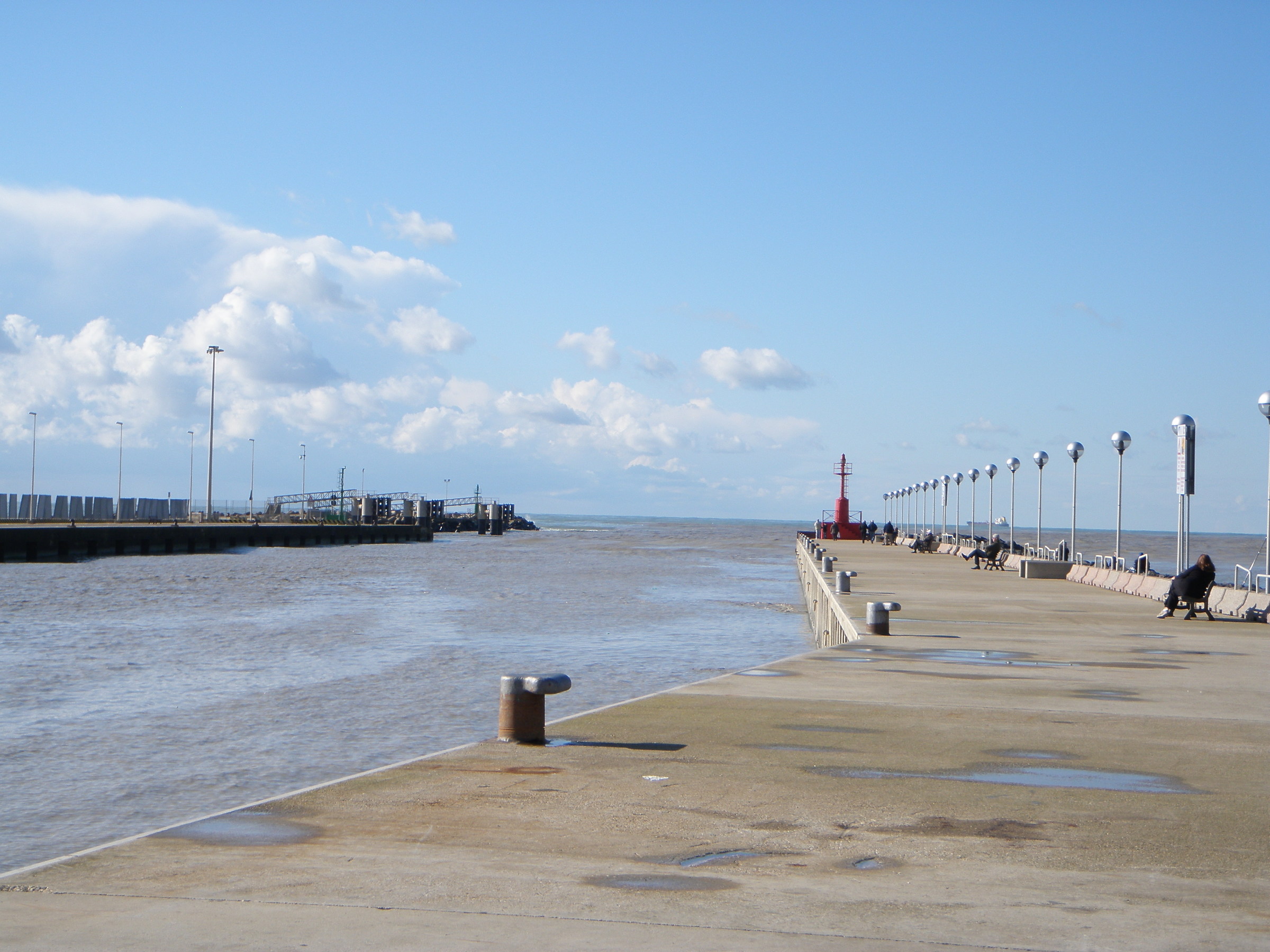 A quiet autumn day in Fiumicino
