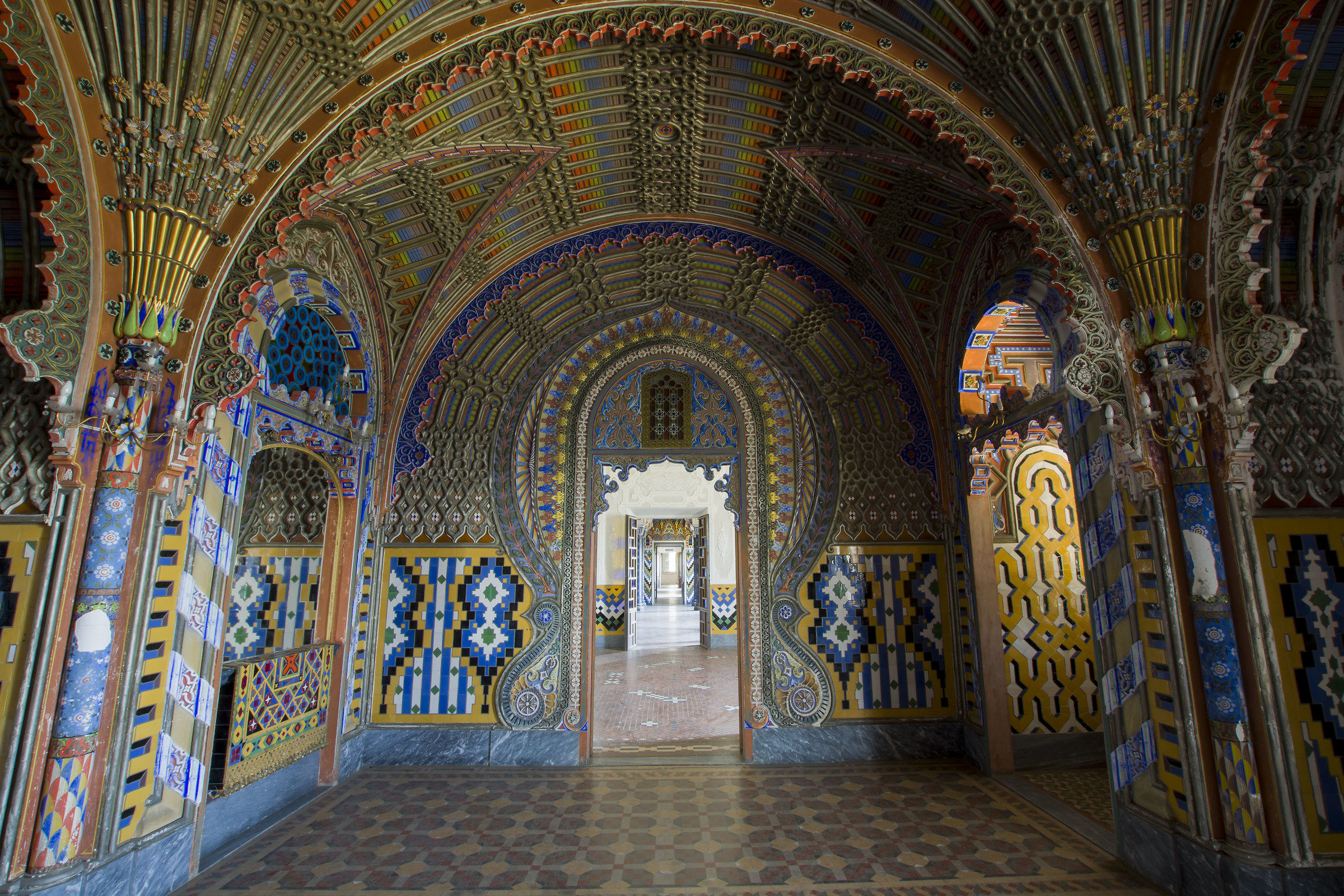 Castle Sammezzano - The hall of peacocks