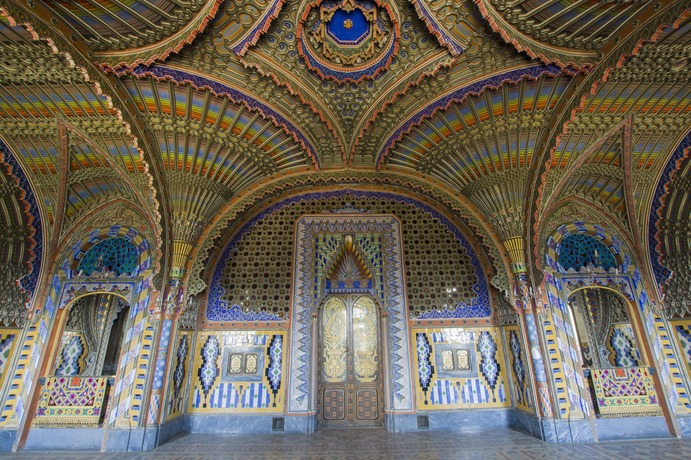 Castle Sammezzano - The hall of peacocks