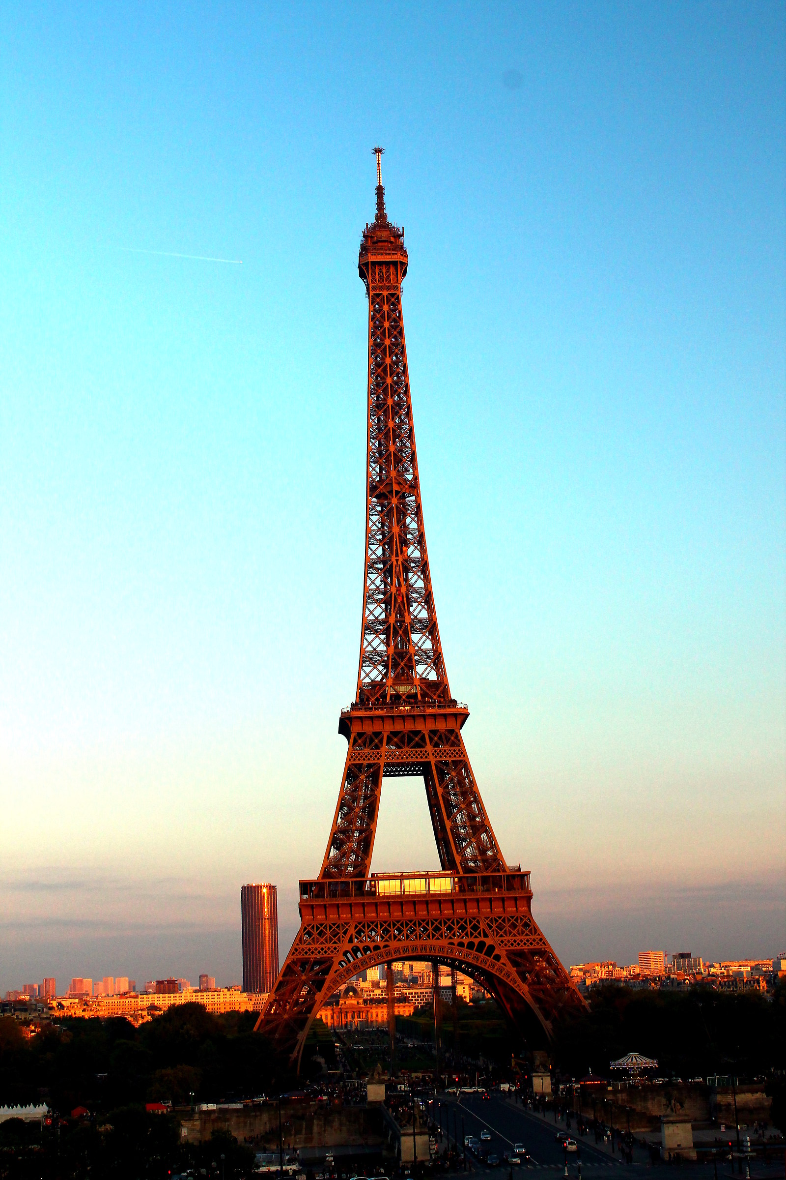 Tour Eiffel tramonto