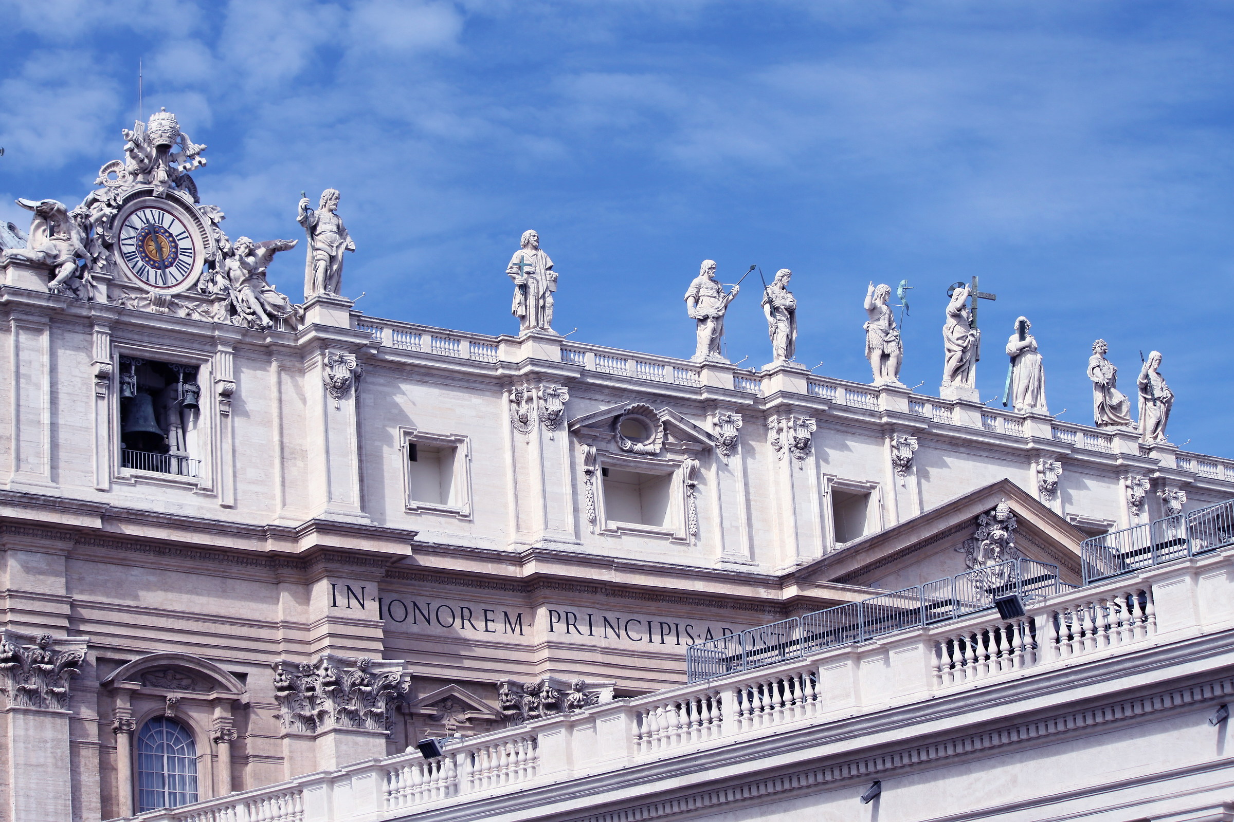 Part of the Vatican Basilica