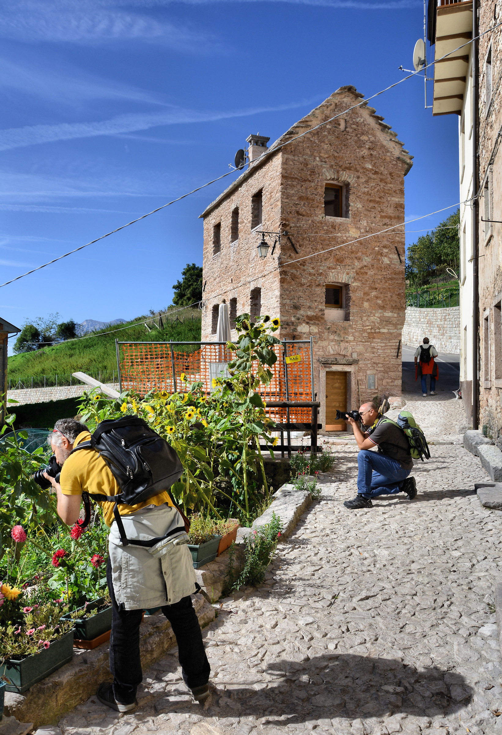 The cheerful company of Vajont!