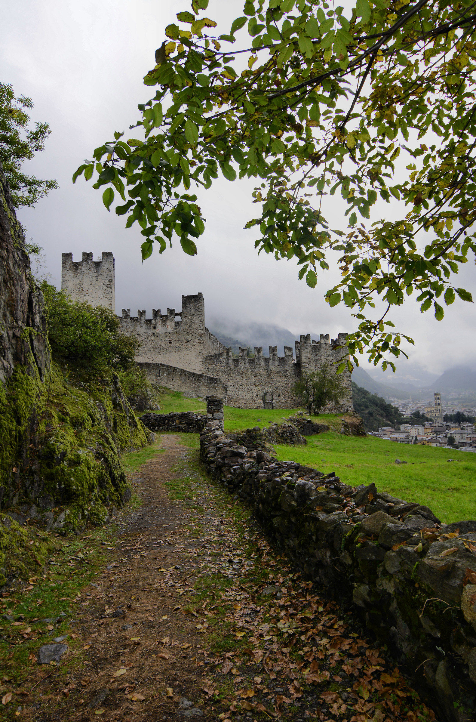 Gloomy day at the Castle