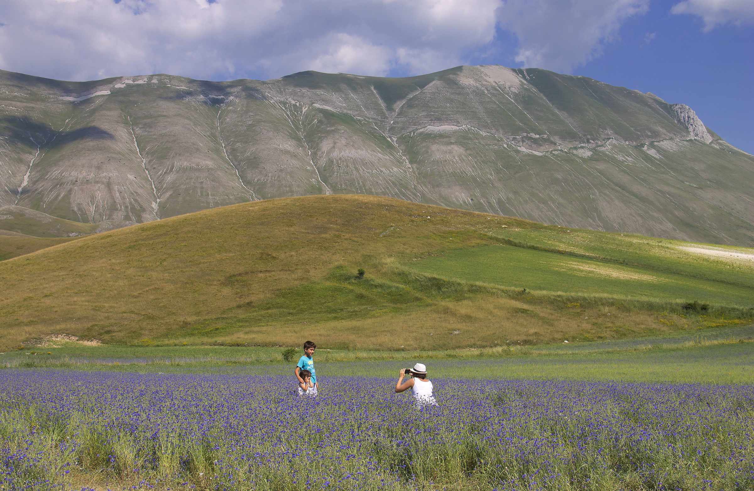 Un ritratto sotto il monte Vettore