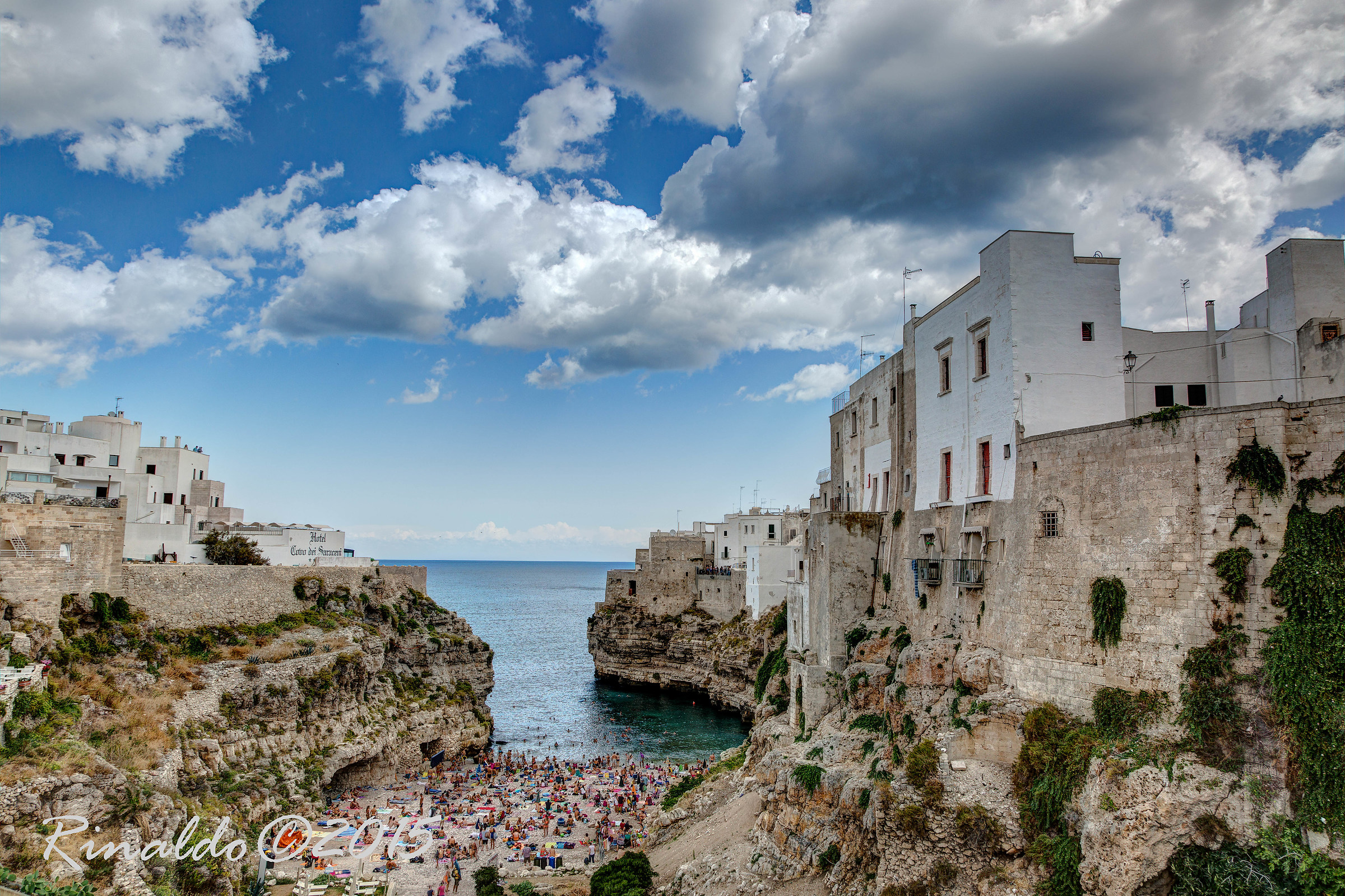 Lama Monachile view from the bridge