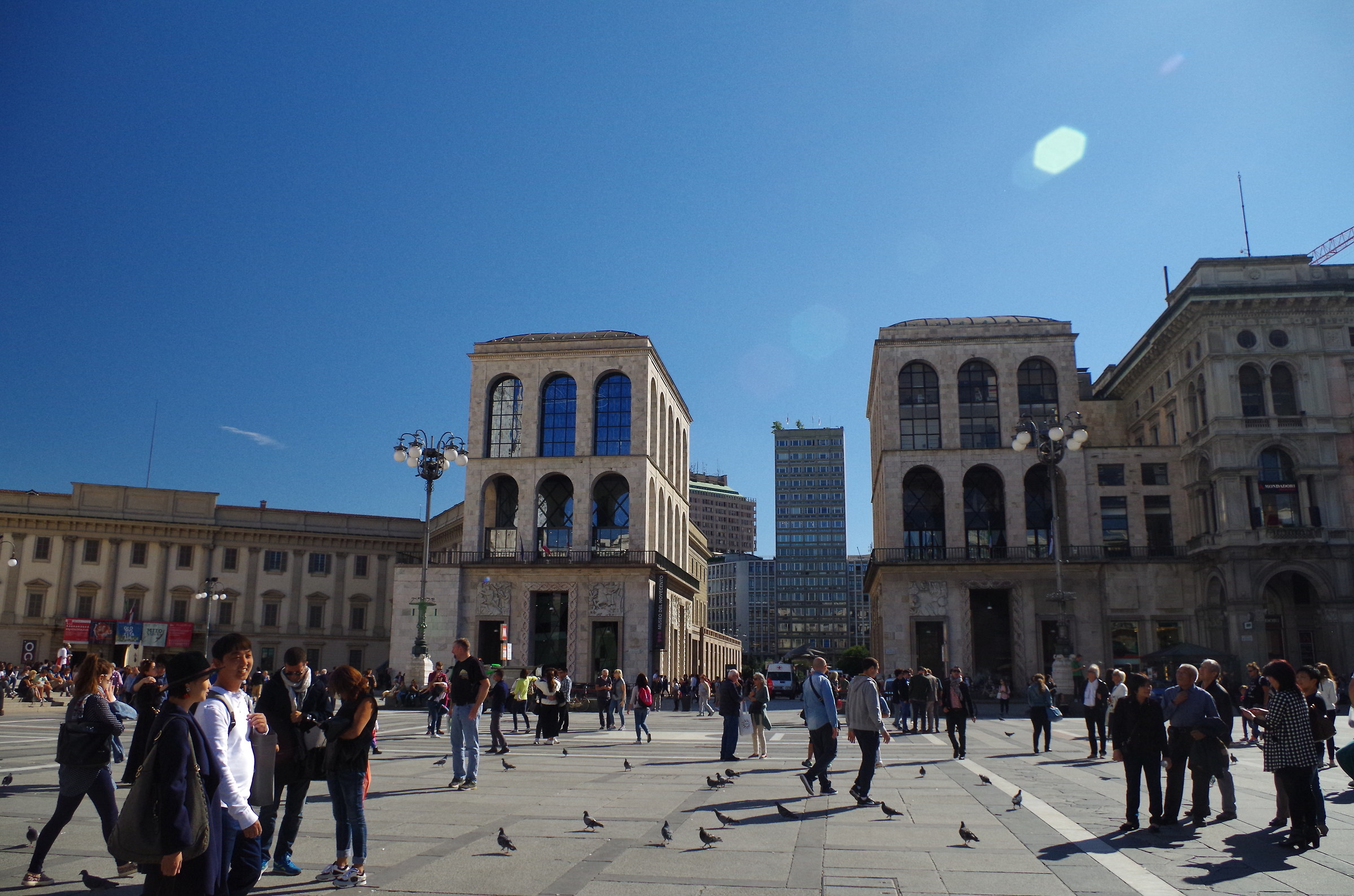 Milano: Piazza del Duomo.